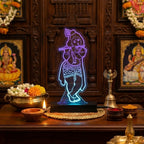 Divine Aura: App-Controlled Premium RGB Lord Krishna LED Lamp