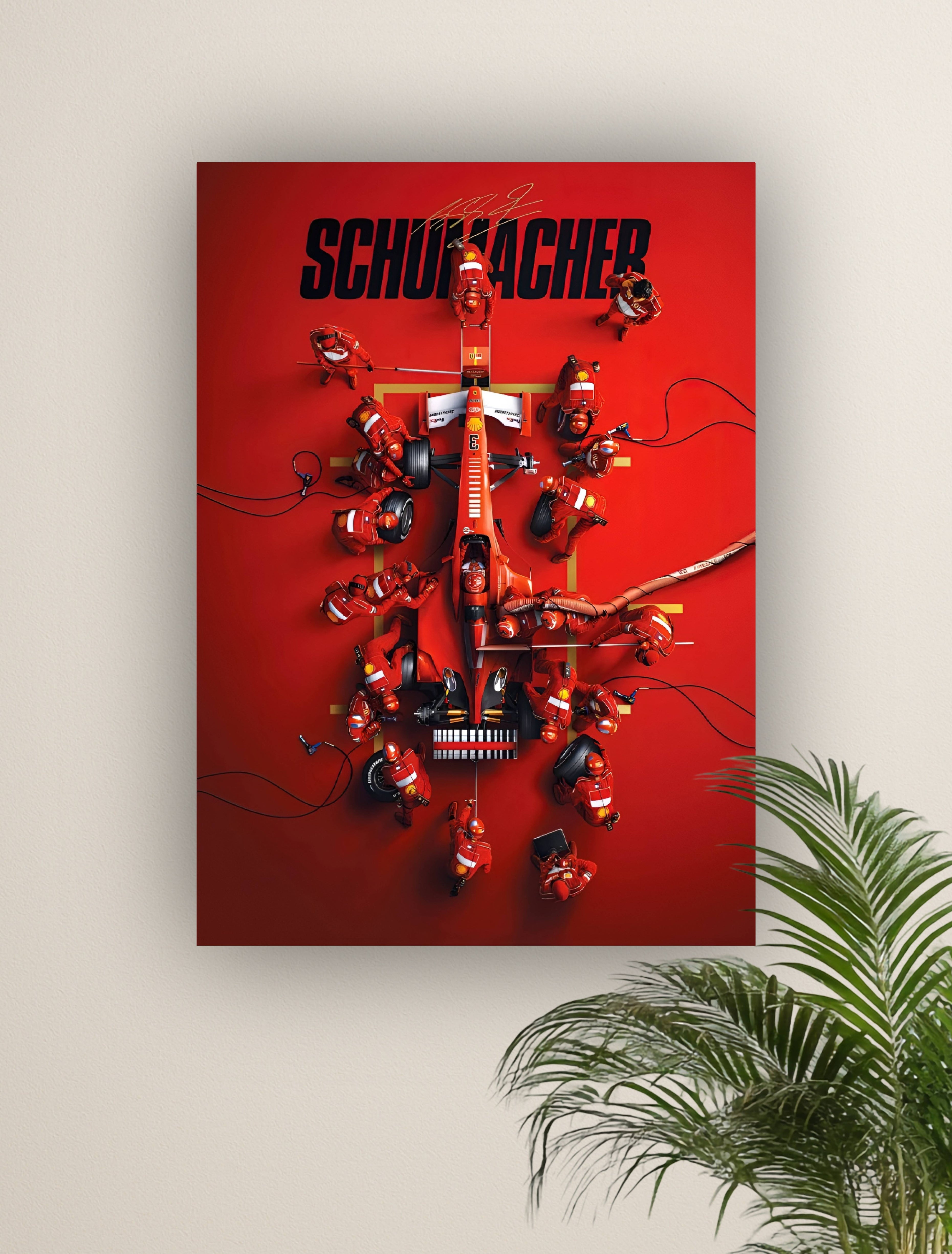 SCHUMANCHER | VISION F1 #019 | FORMULA 1 POSTERS