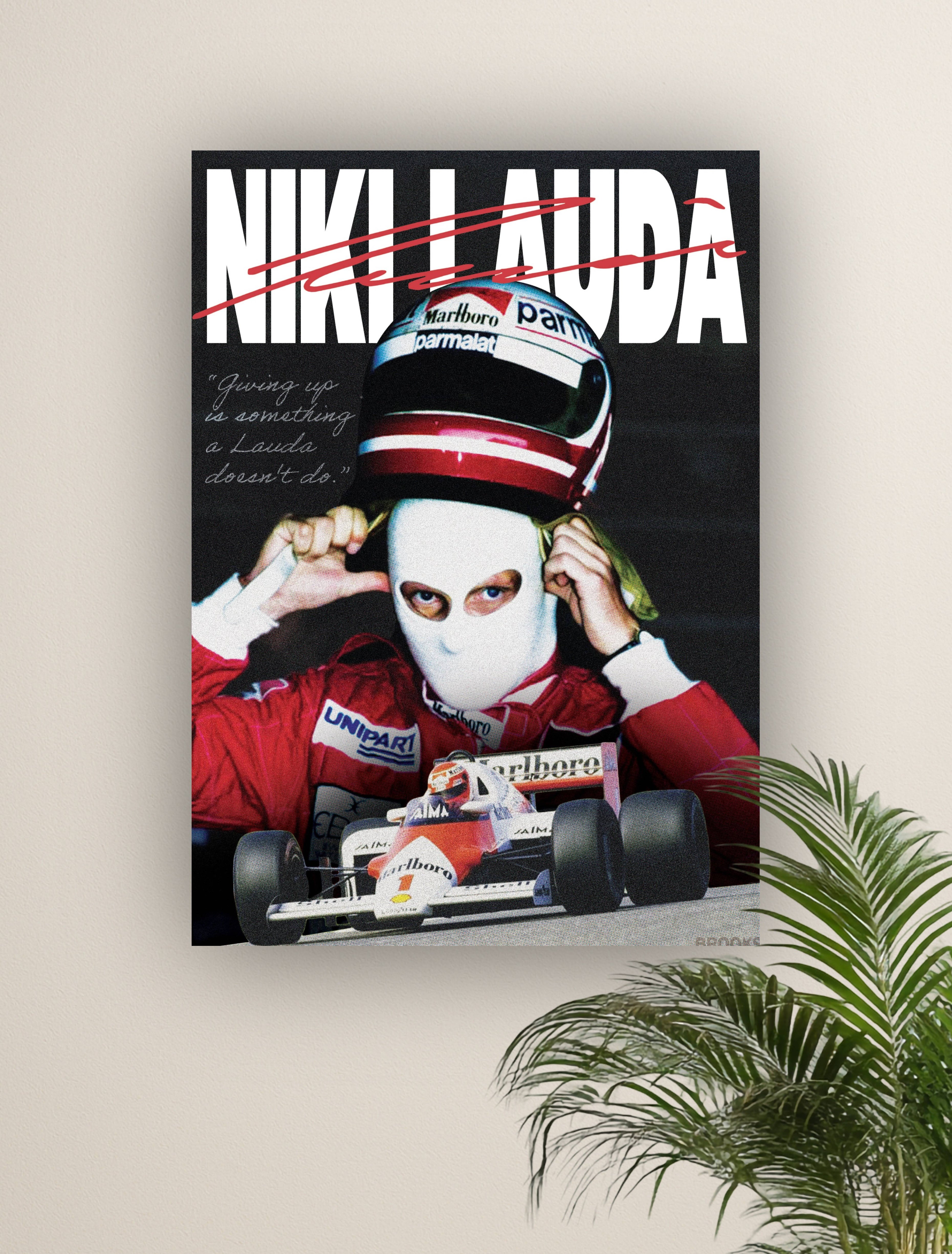 NIKI LAUDA | VISION F1 #002 | FORMULA 1 POSTERS