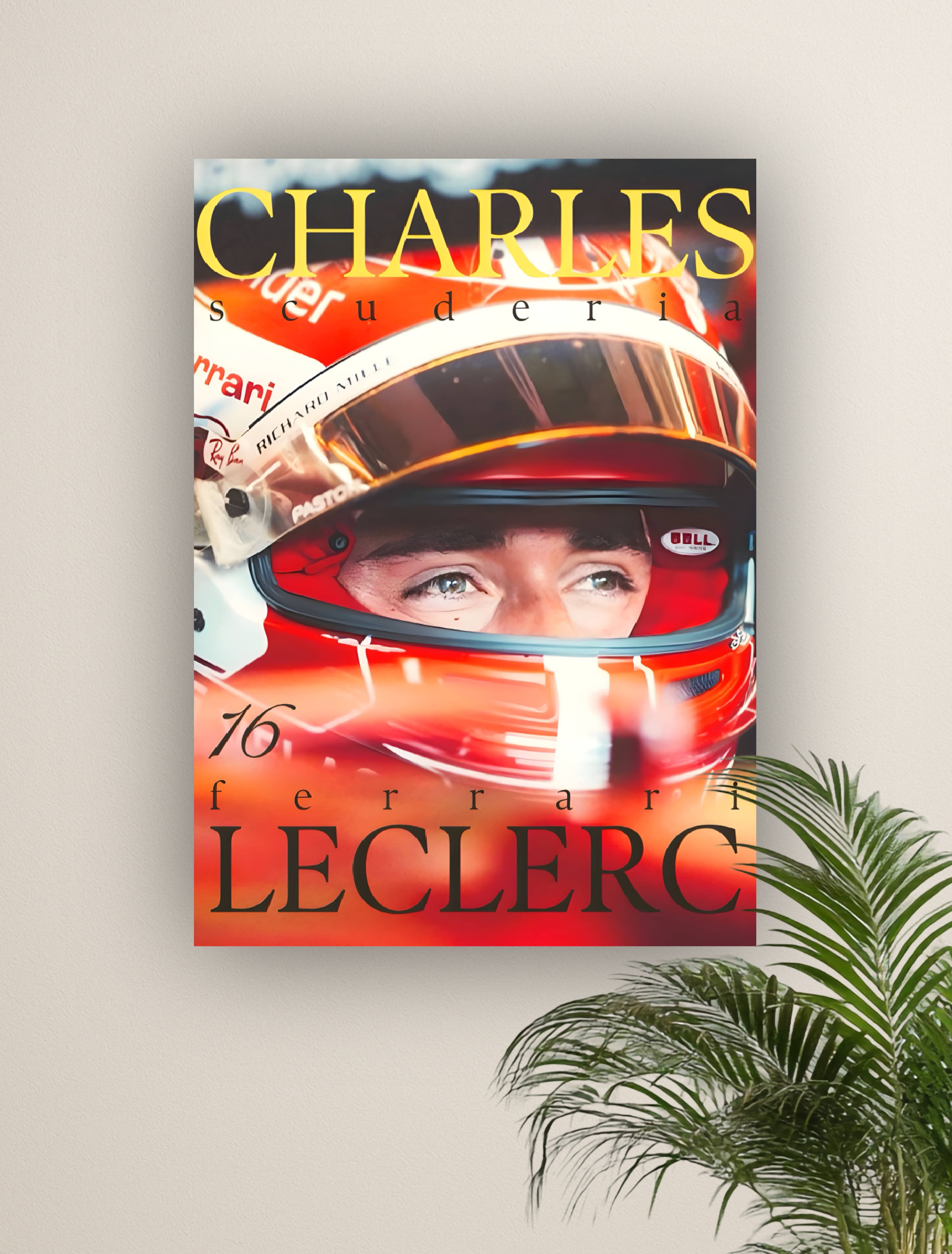 CHARLES SCUDERIA | VISION F1 #010 | FORMULA 1 POSTERS