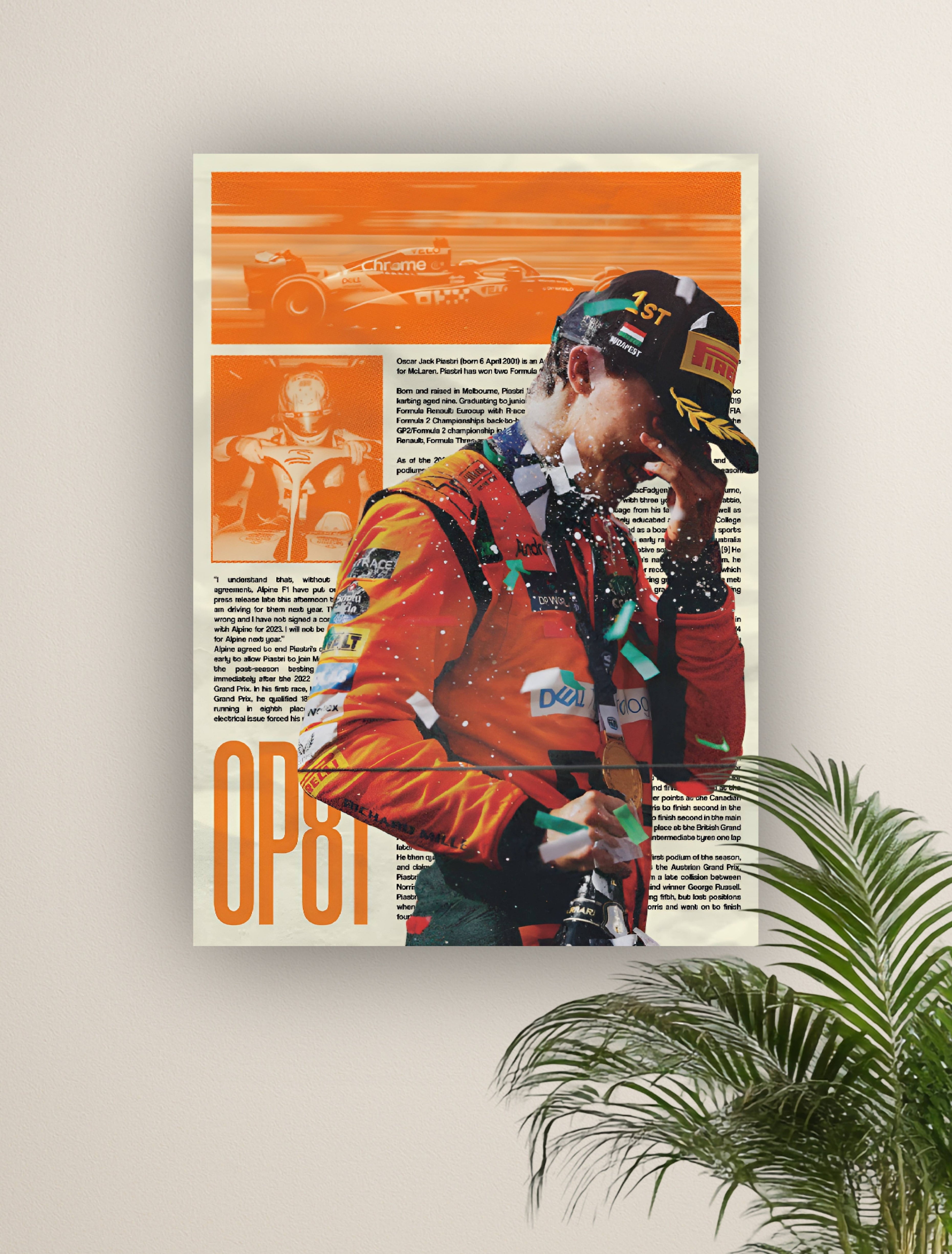 OSCAR | VISION F1 #013 | FORMULA 1 POSTERS