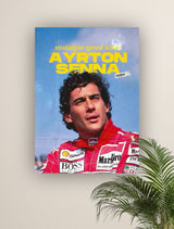 AYRTON SENNA | VISION F1 #021 | FORMULA 1 POSTERS