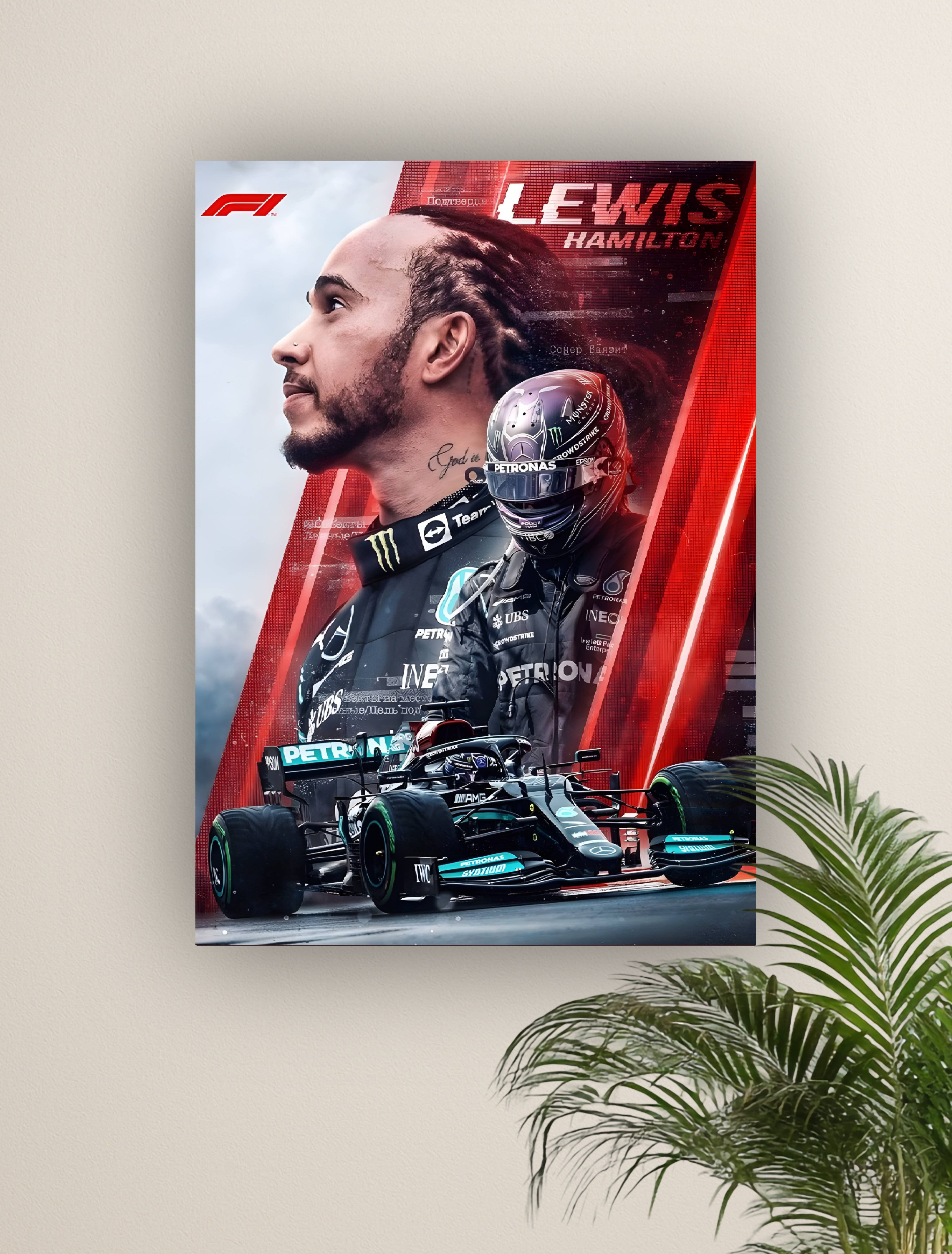 LEWIS HAMILTON | VISION F1 #023 | FORMULA 1 POSTERS