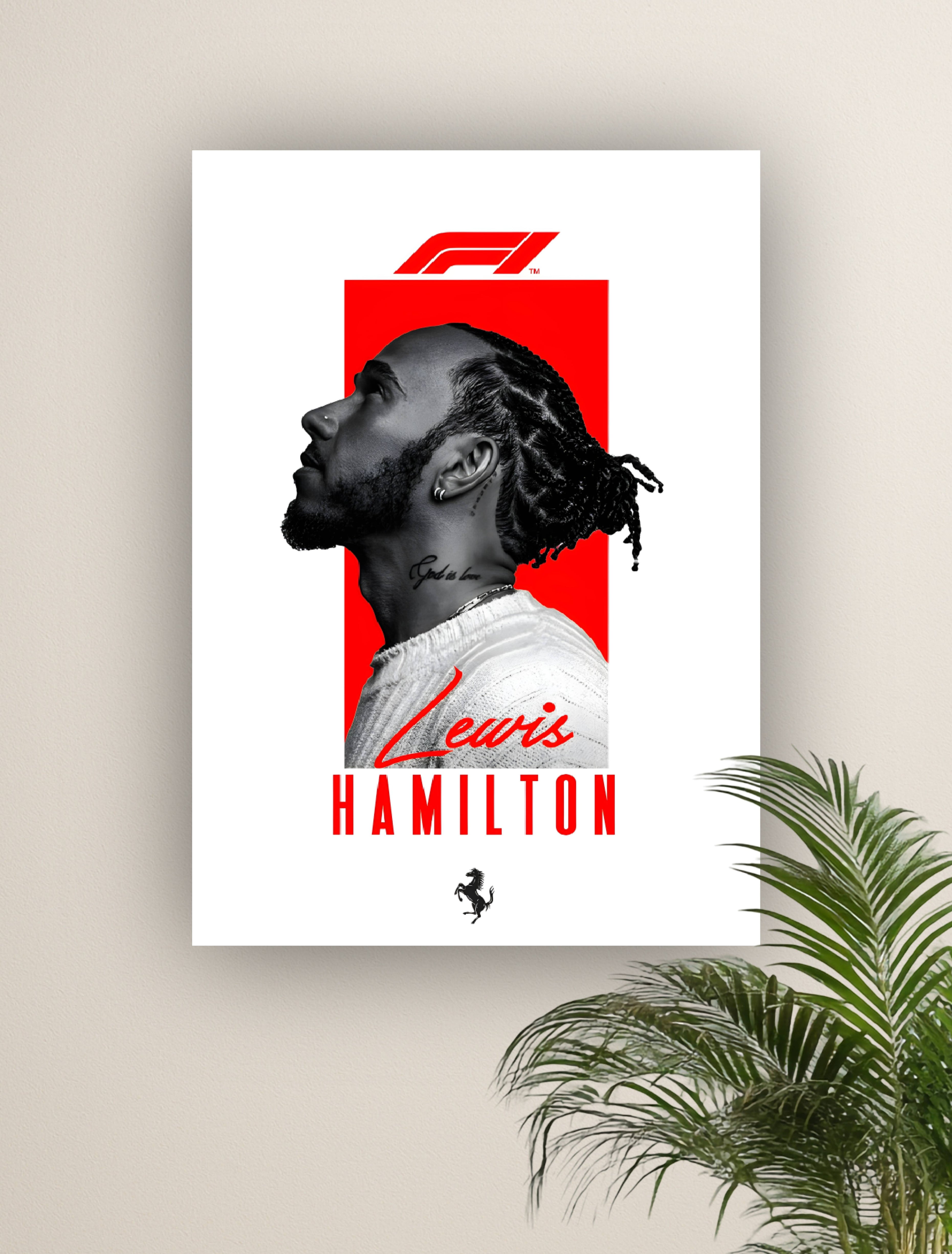 LEWIS HAMILTON | VISION F1 #031 | FORMULA 1 POSTERS