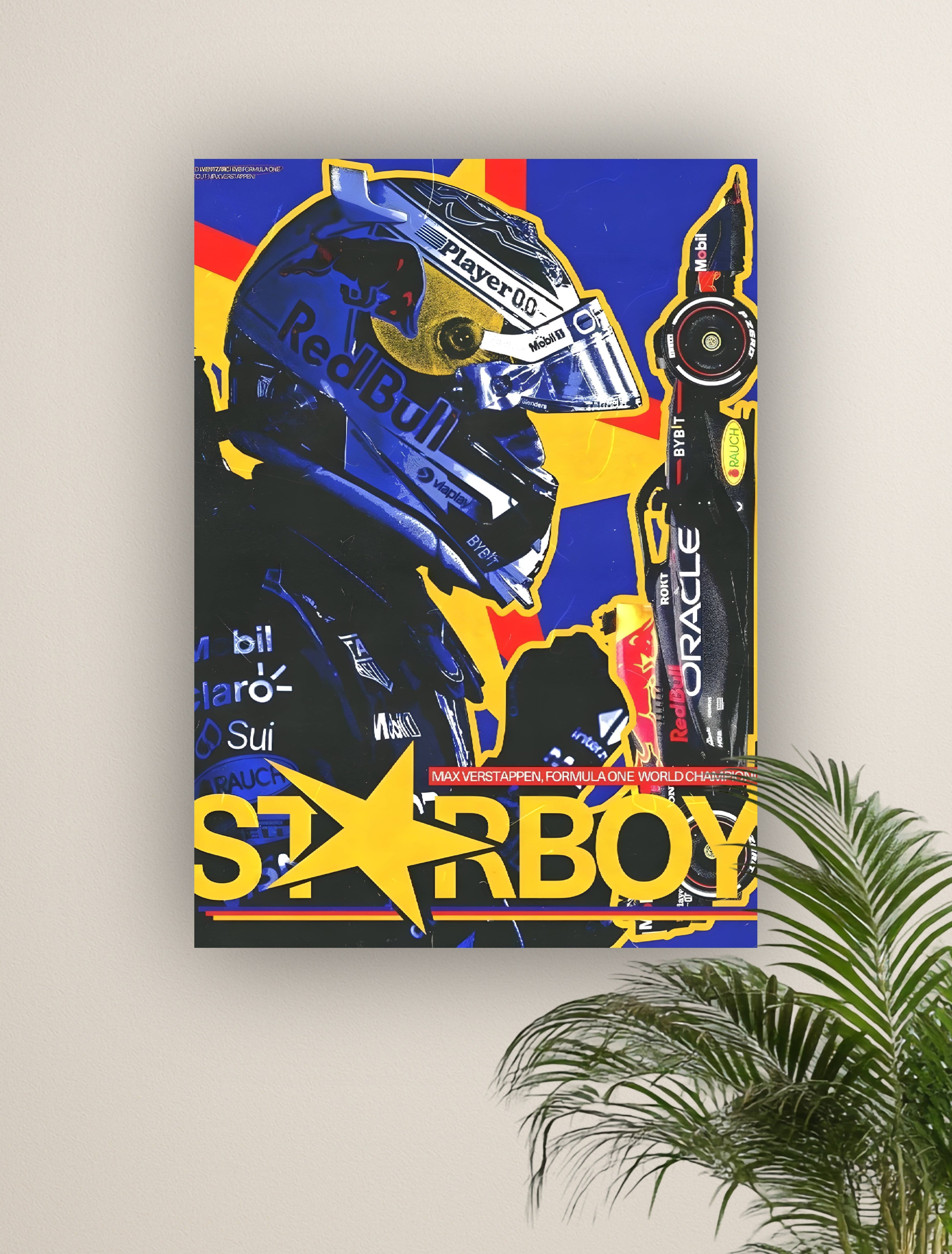 MAX THE STARBOY | VISION F1 #007 | FORMULA 1 POSTERS