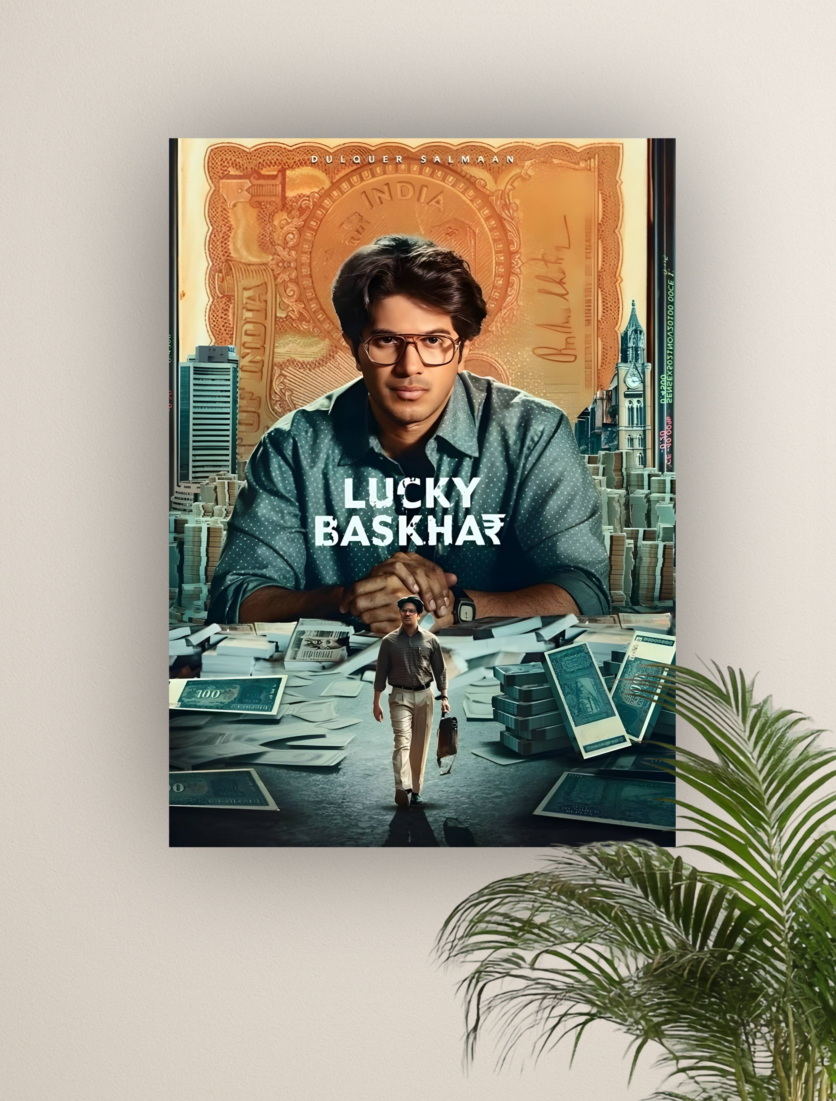 LUCKY BASKER | VISION MALAYALAM #002 | MOLLYWOOD POSTERS