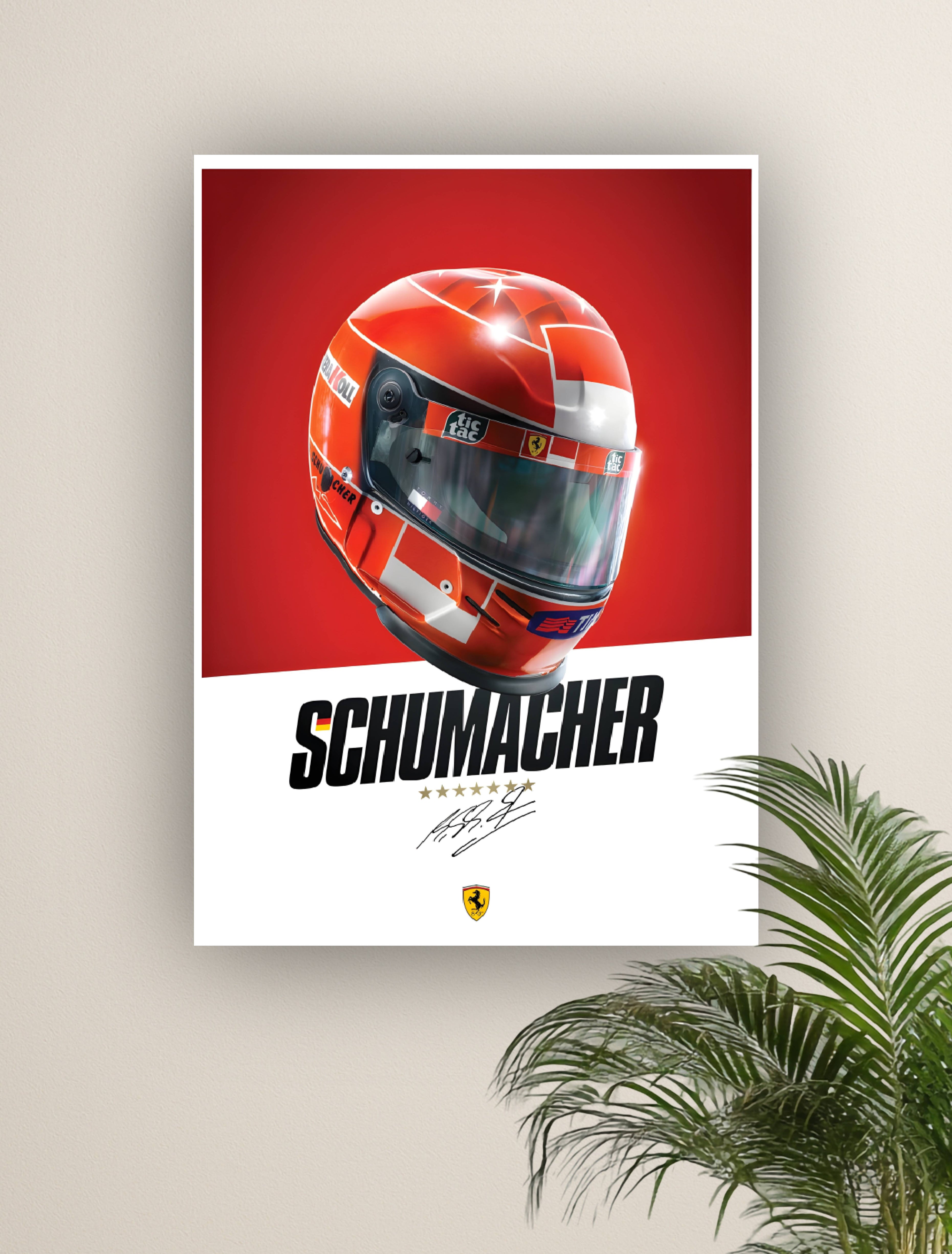 SCHUMANCHER | VISION F1 #020 | FORMULA 1 POSTERS