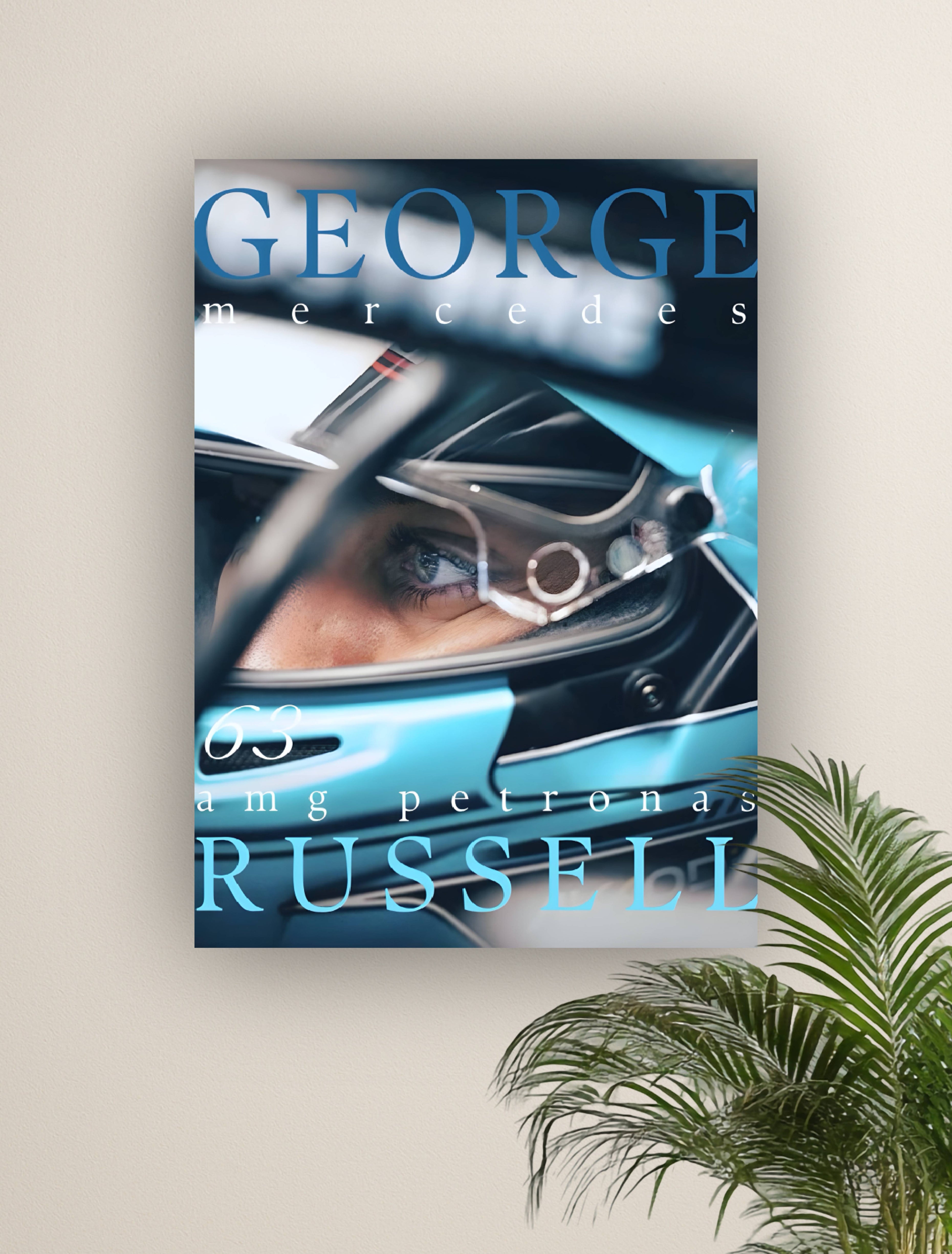 GEORGE RUSSELL | VISION F1 #011 | FORMULA 1 POSTERS