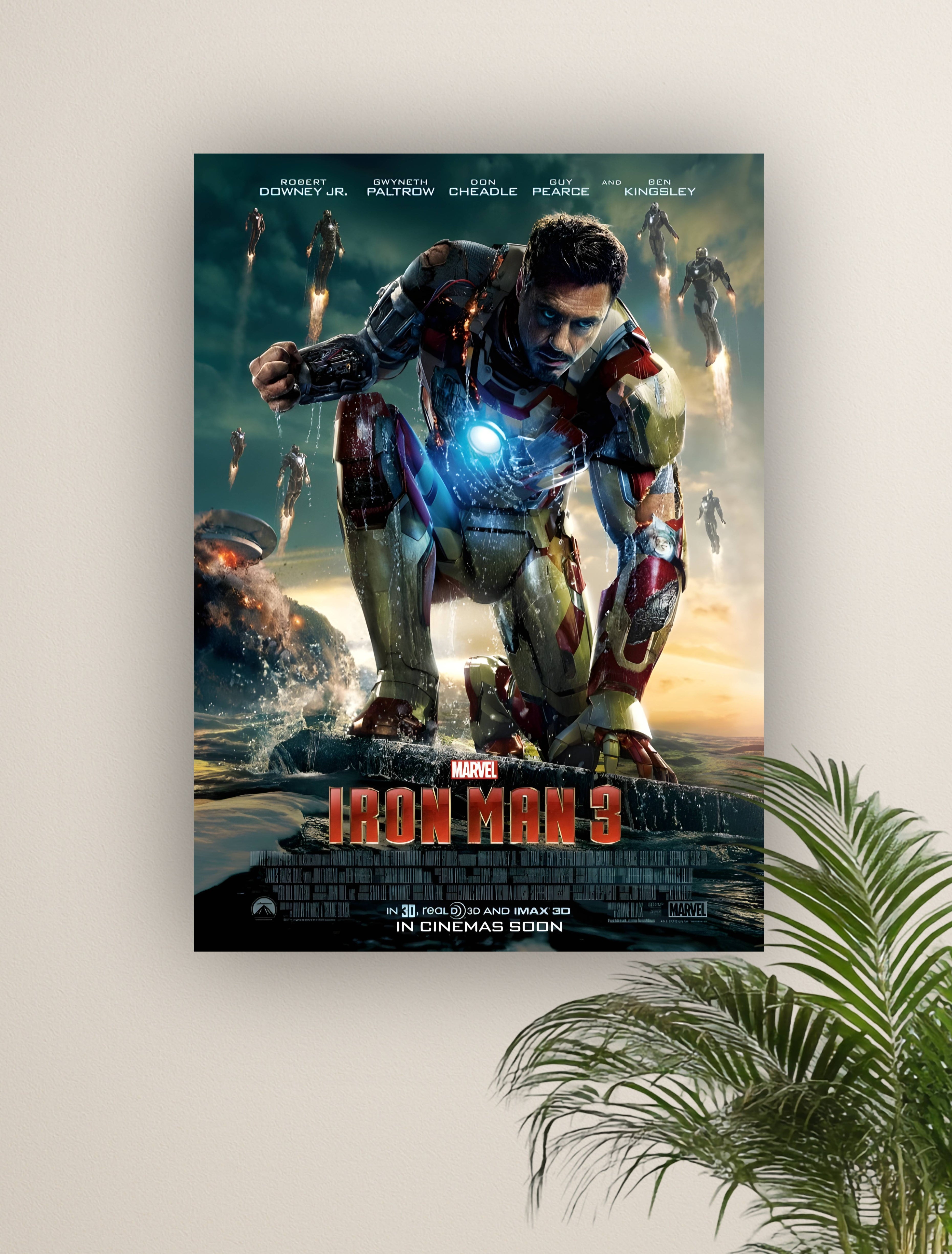 IRON MAN 3  | VISION SUPER-HEROS #119 | MARVEL POSTERS