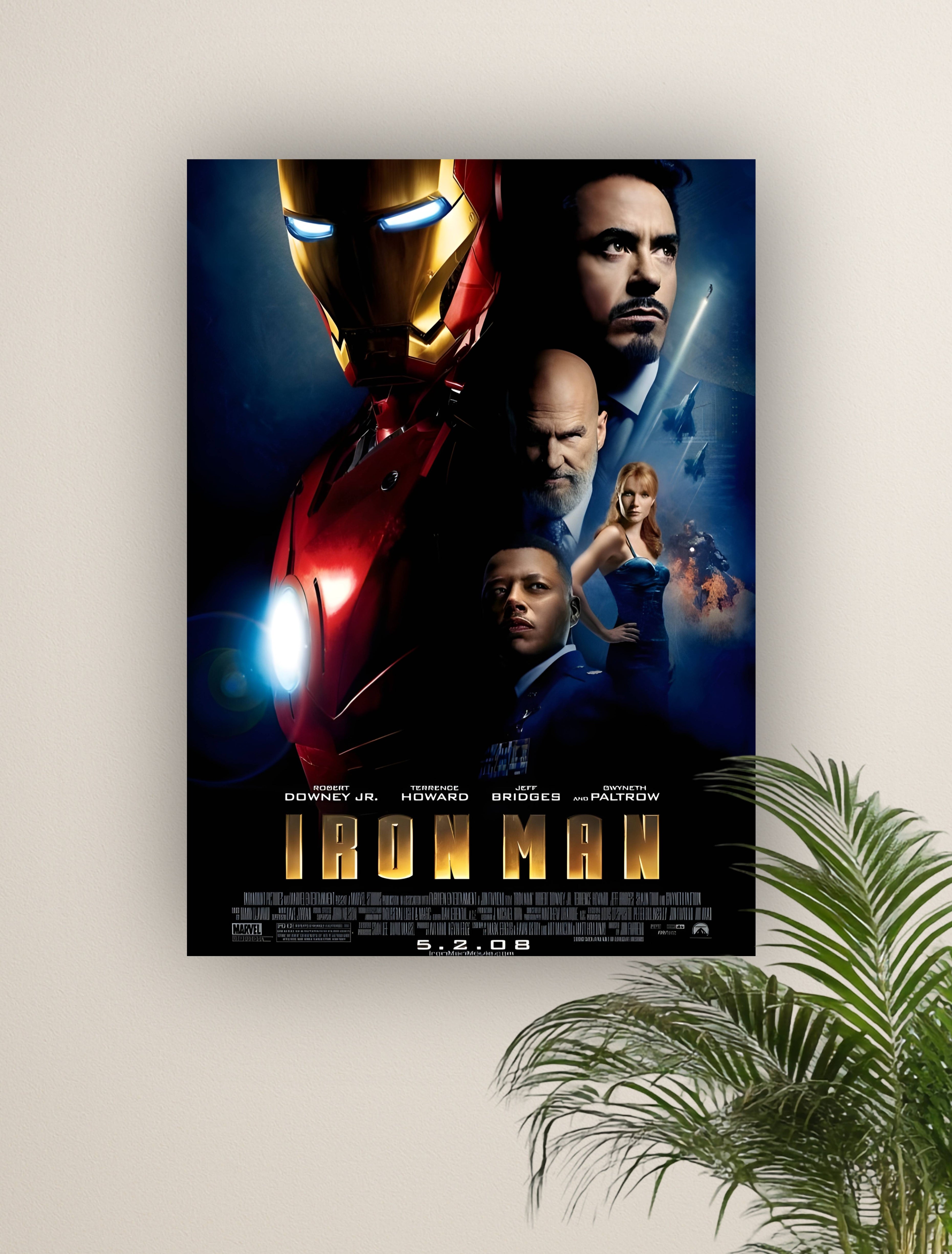 IRON MAN  | VISION SUPER-HEROS #124 | MARVEL POSTERS