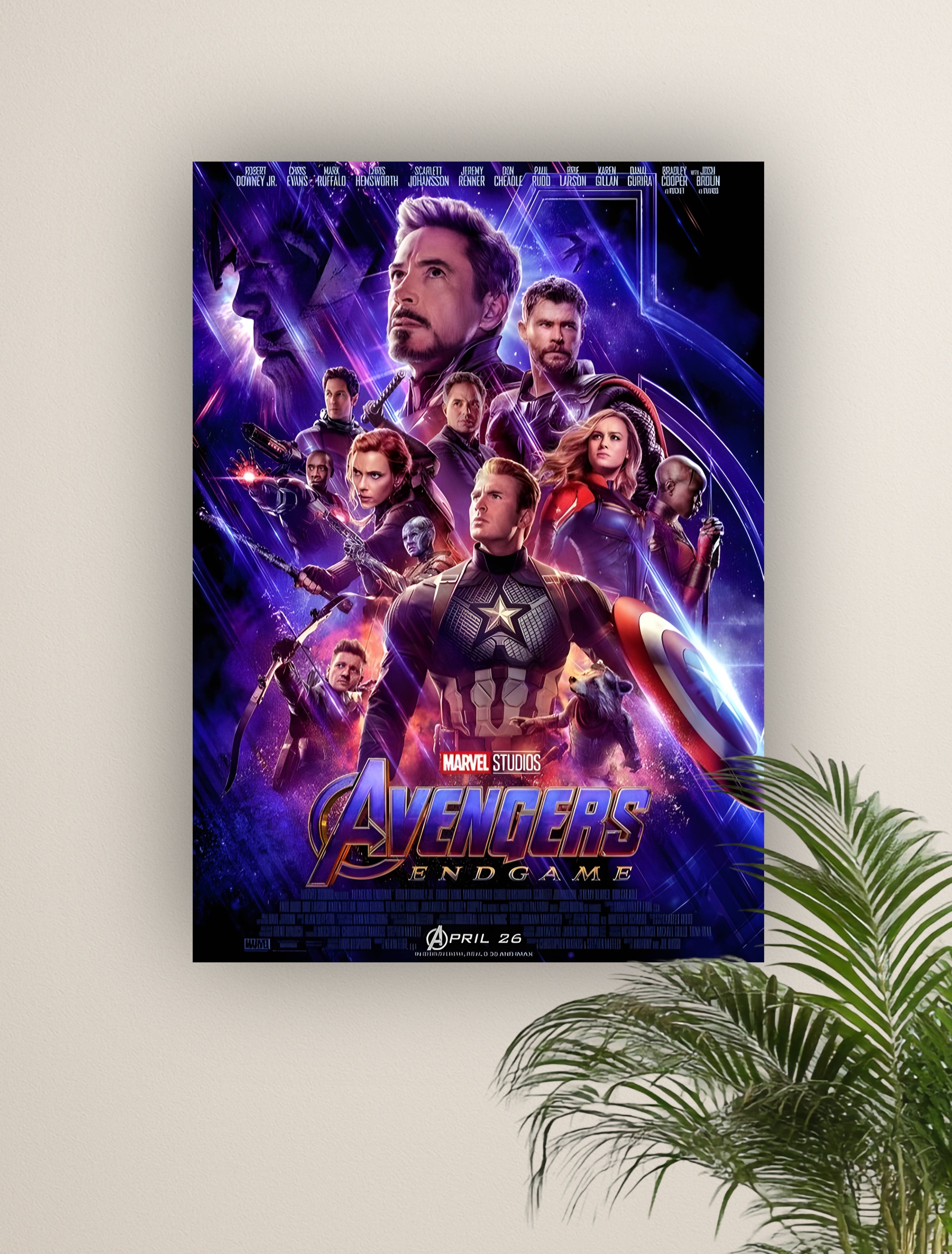 AVENGERS ENDGAME  | VISION SUPER-HEROS #132 | MARVEL POSTERS