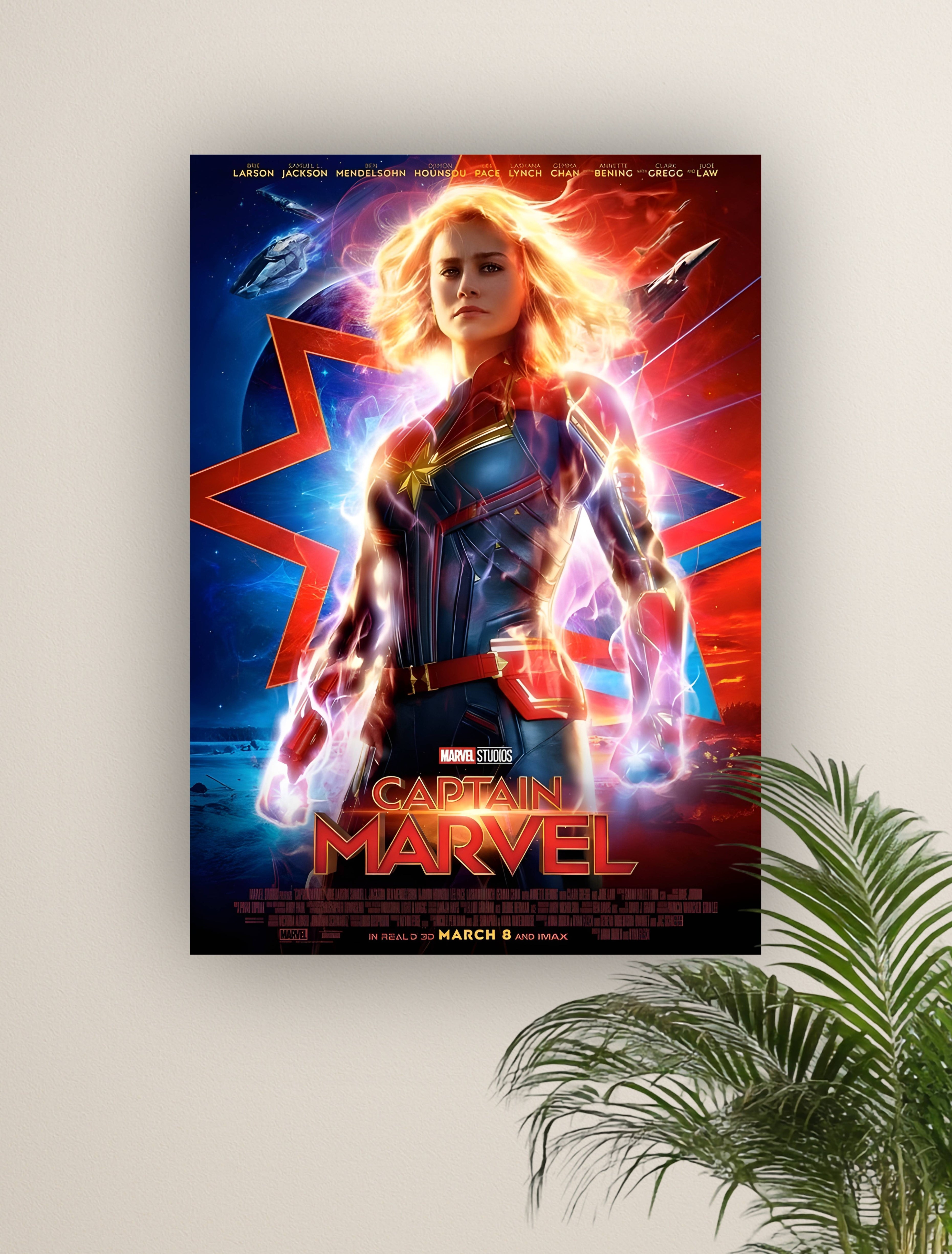 CAPTAIN MARVEL  | VISION SUPER-HEROS #134 | MARVEL POSTERS