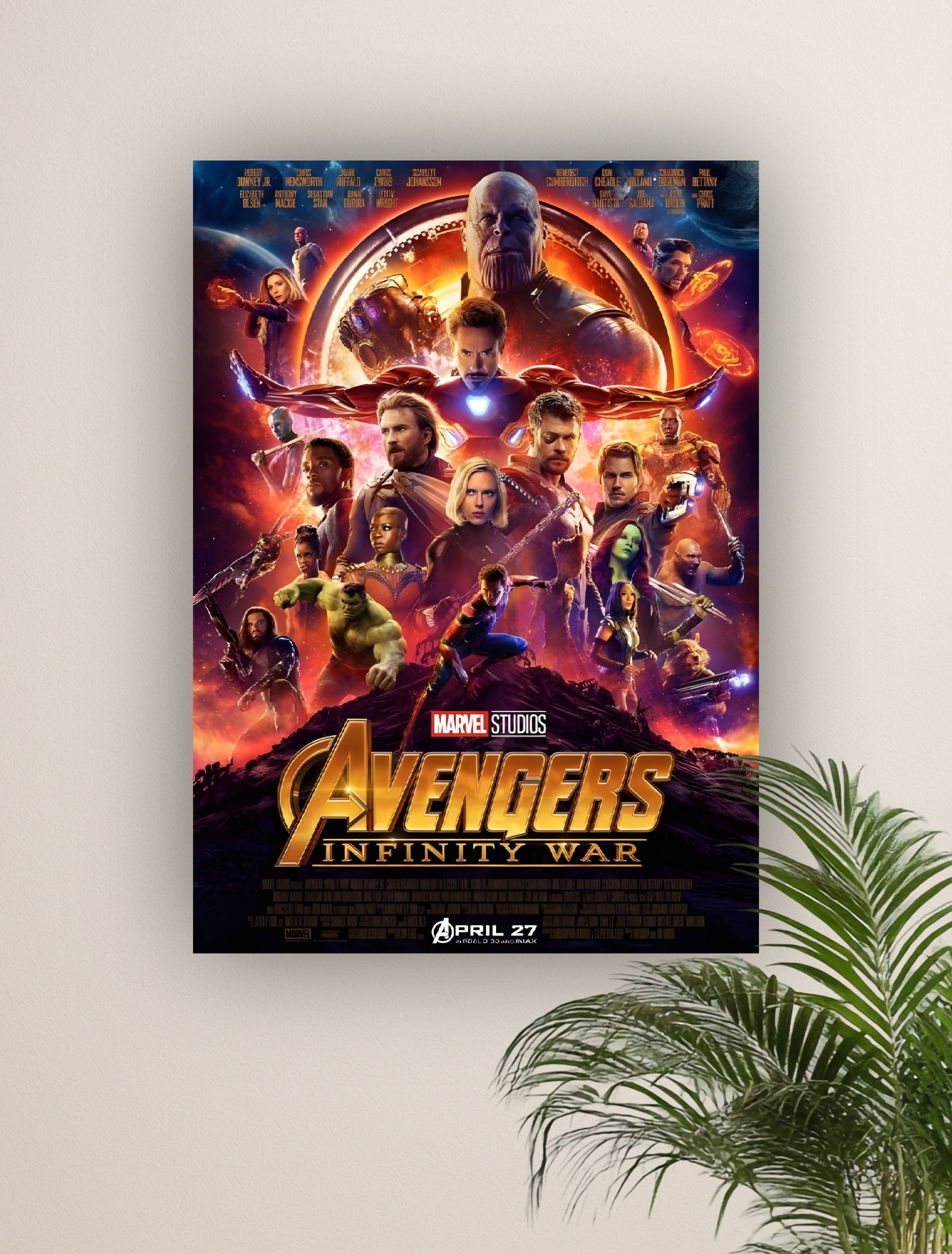 AVENGERS INFINITY WAR  | VISION SUPER-HEROS #135 | MARVEL POSTERS