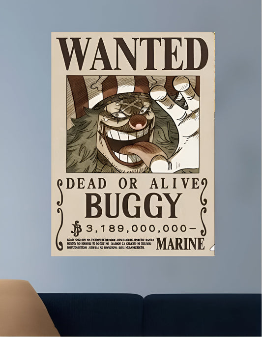 BUGGY | VISION ANIME #027 | ANIME POSTERS