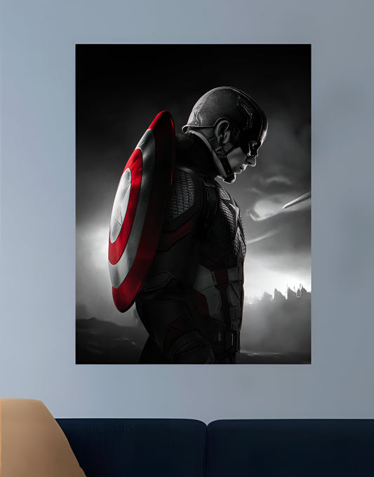 CAPTAIN AMERICA | VISION SUPER-HEROS #042 | HERO POSTERS