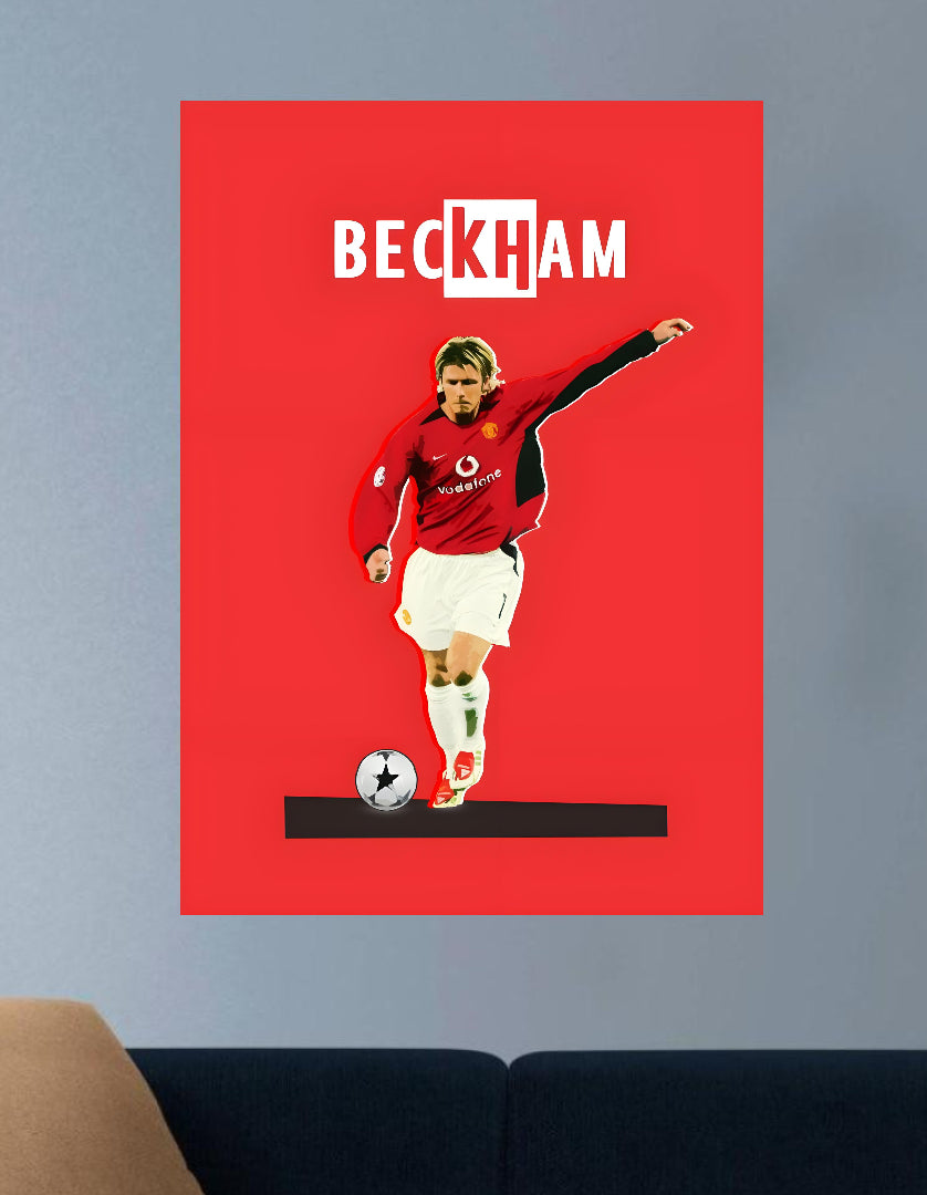 BECKHAM | VISION SPORTS #013 | FOOTBALL POSTERS