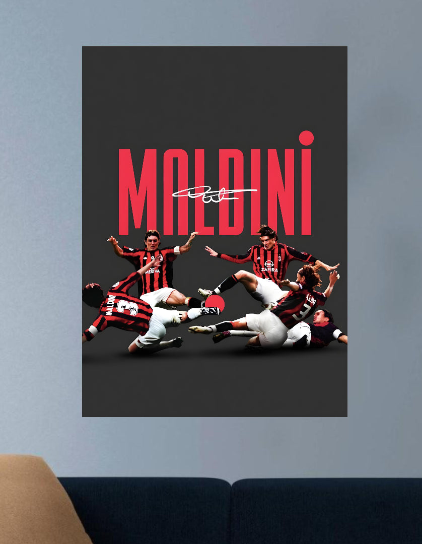 MALDINI | VISION SPORTS #015 | FOOTBALL POSTERS