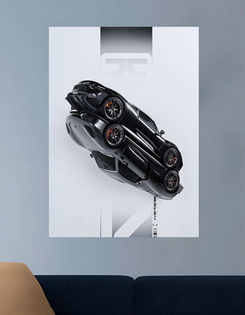 PORSCHE | VISION CARS #084 | CAR POSTERS
