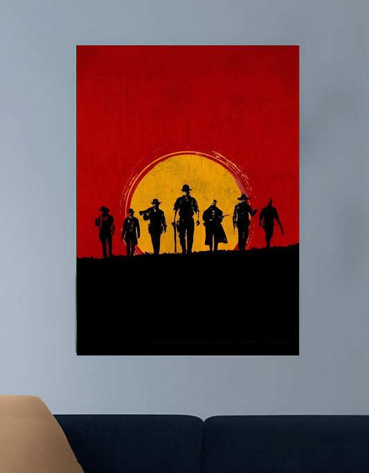RED DEAD | VISION PICTURES #002 | MOVIE SERIES POSTERS
