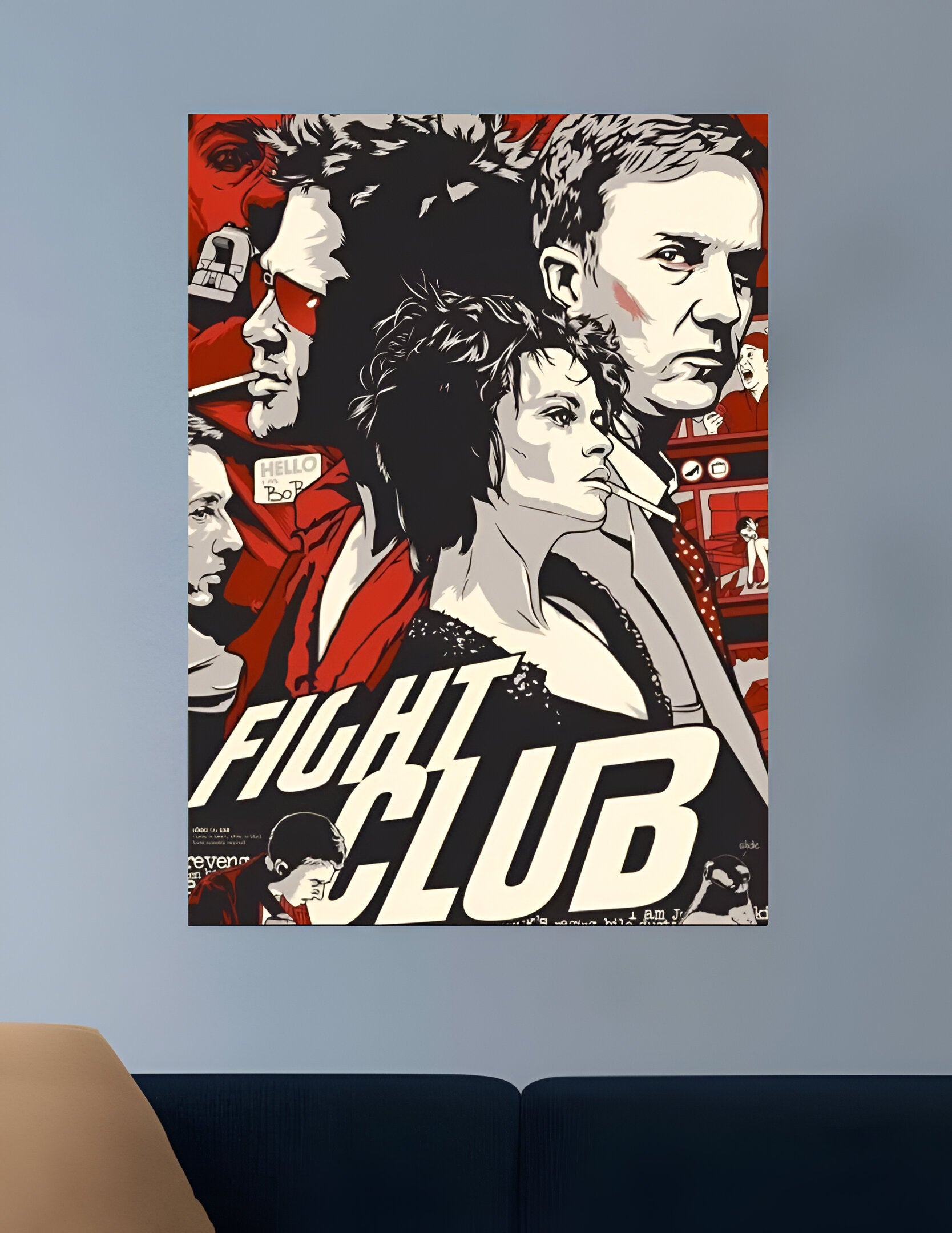 FIGHT CLUB | VISION PICTURES #052 | MOVIE SERIES POSTERS