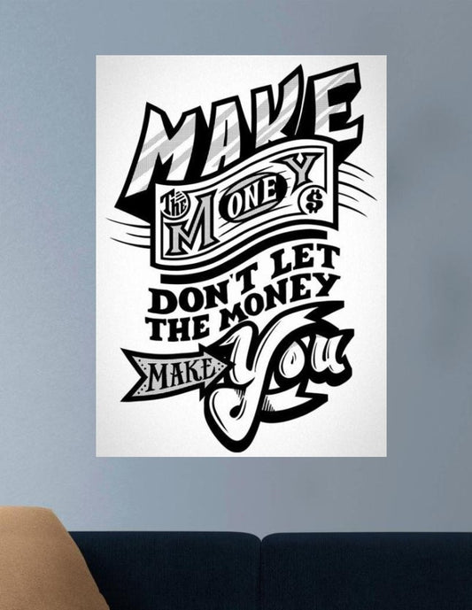 MAKE MONEY | VISION MINDSET #010 | MOTIVATION POSTERS