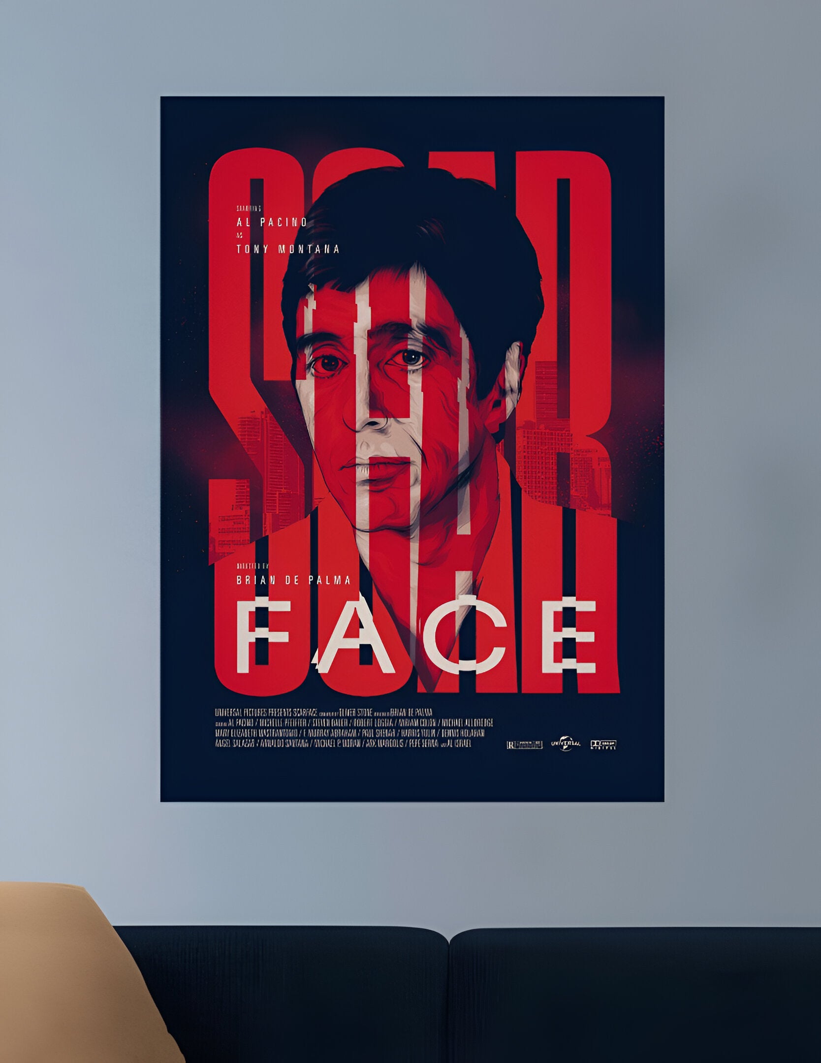 SCAR FACE | VISION PICTURES #053 | MOVIE SERIES POSTERS