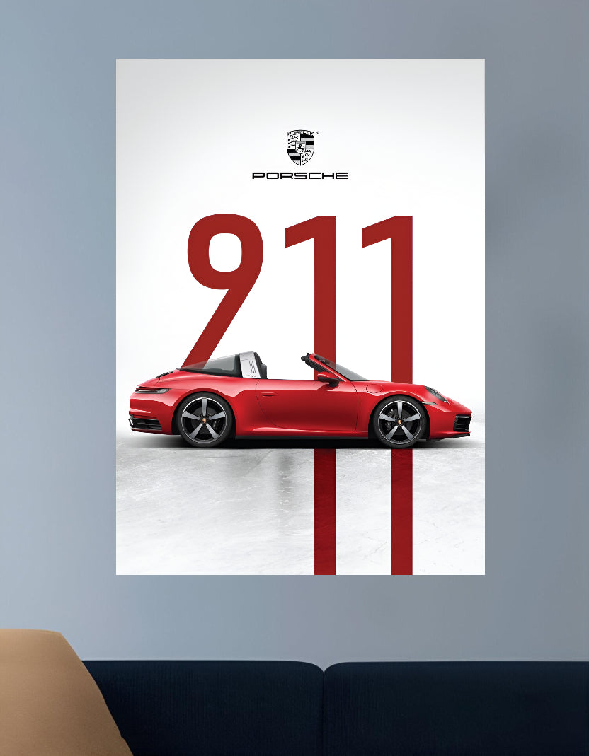 911 | VISION CARS #080 | CAR POSTERS
