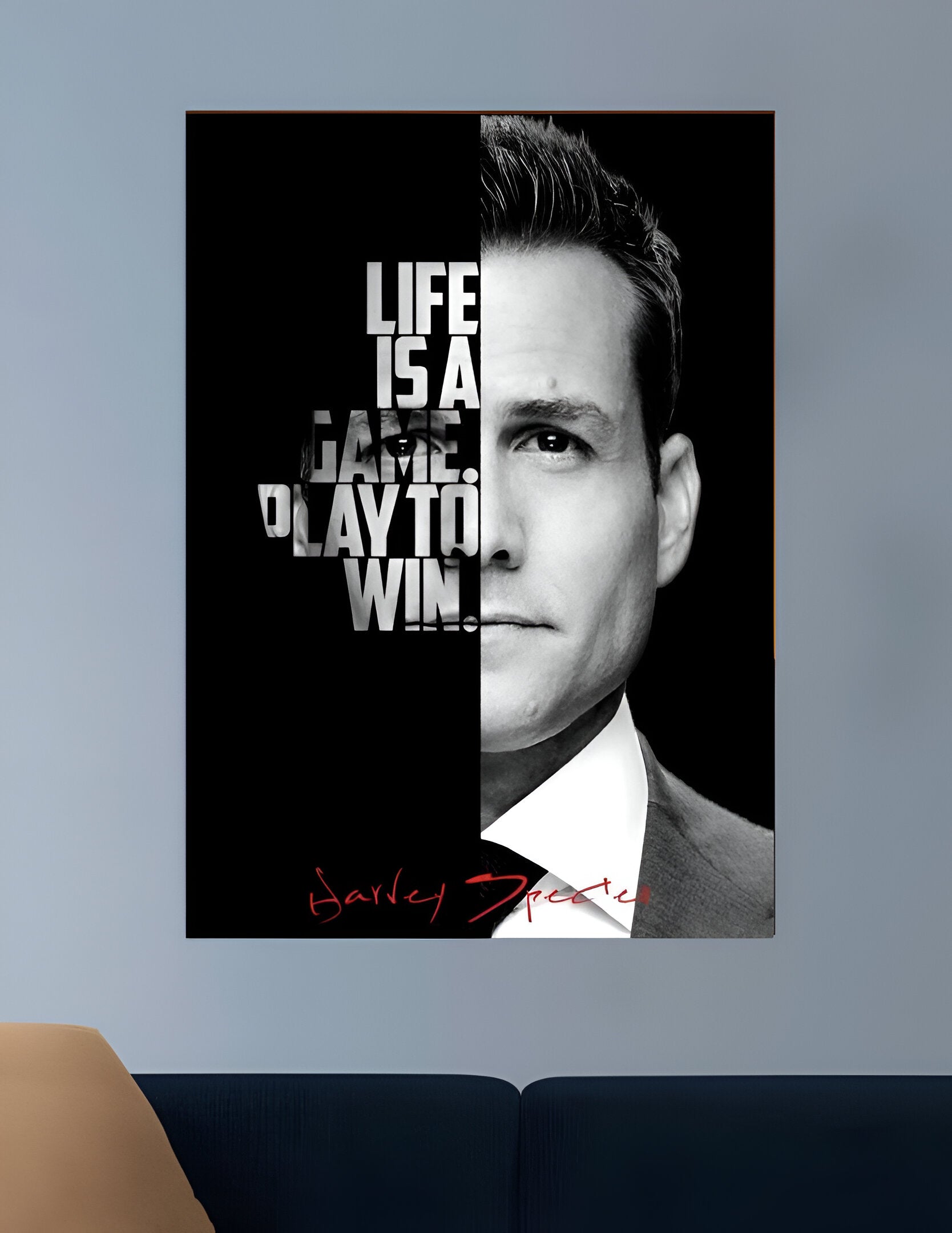 HARVEY SPECTER | VISION PICTURES #056 | MOVIE SERIES POSTERS