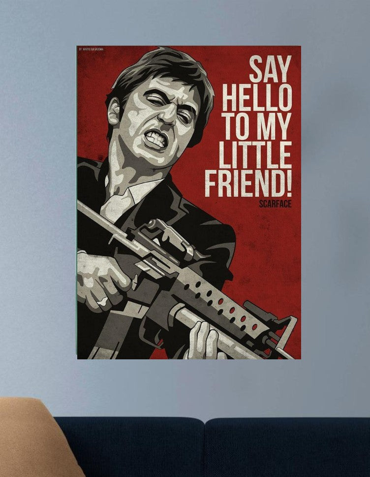 SCARFACE | VISION PICTURES #019 | MOVIE SERIES POSTERS