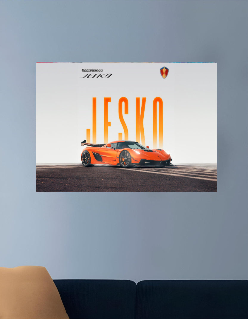 JESKO | VISION CARS #075 | CAR POSTERS