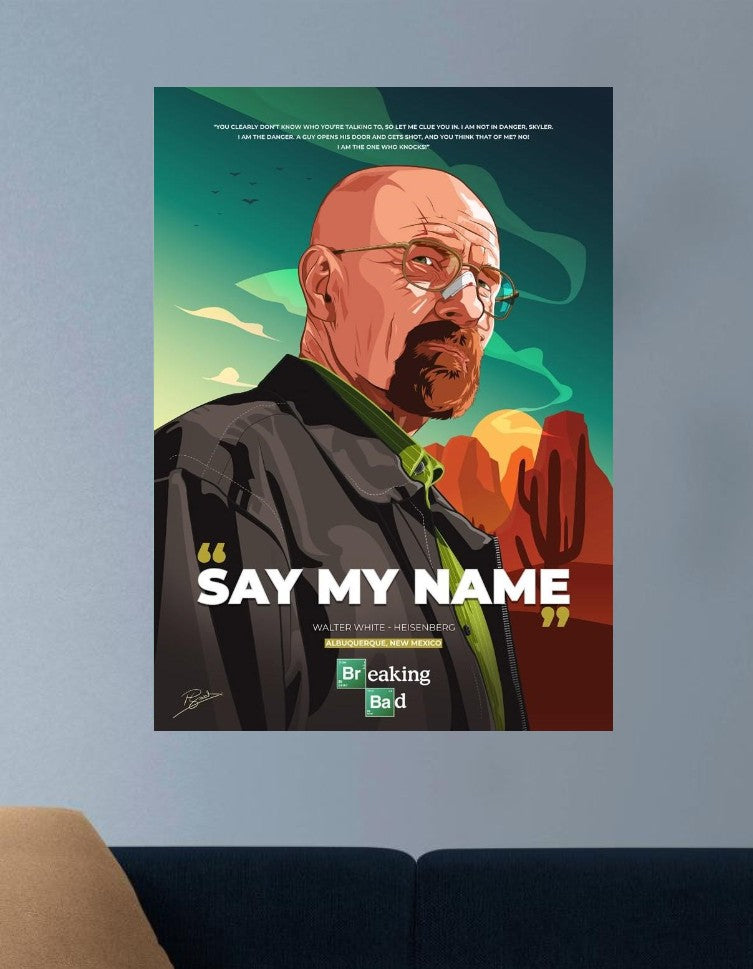 BREAKING BAD | VISION PICTURES #016 | MOVIE SERIES POSTERS