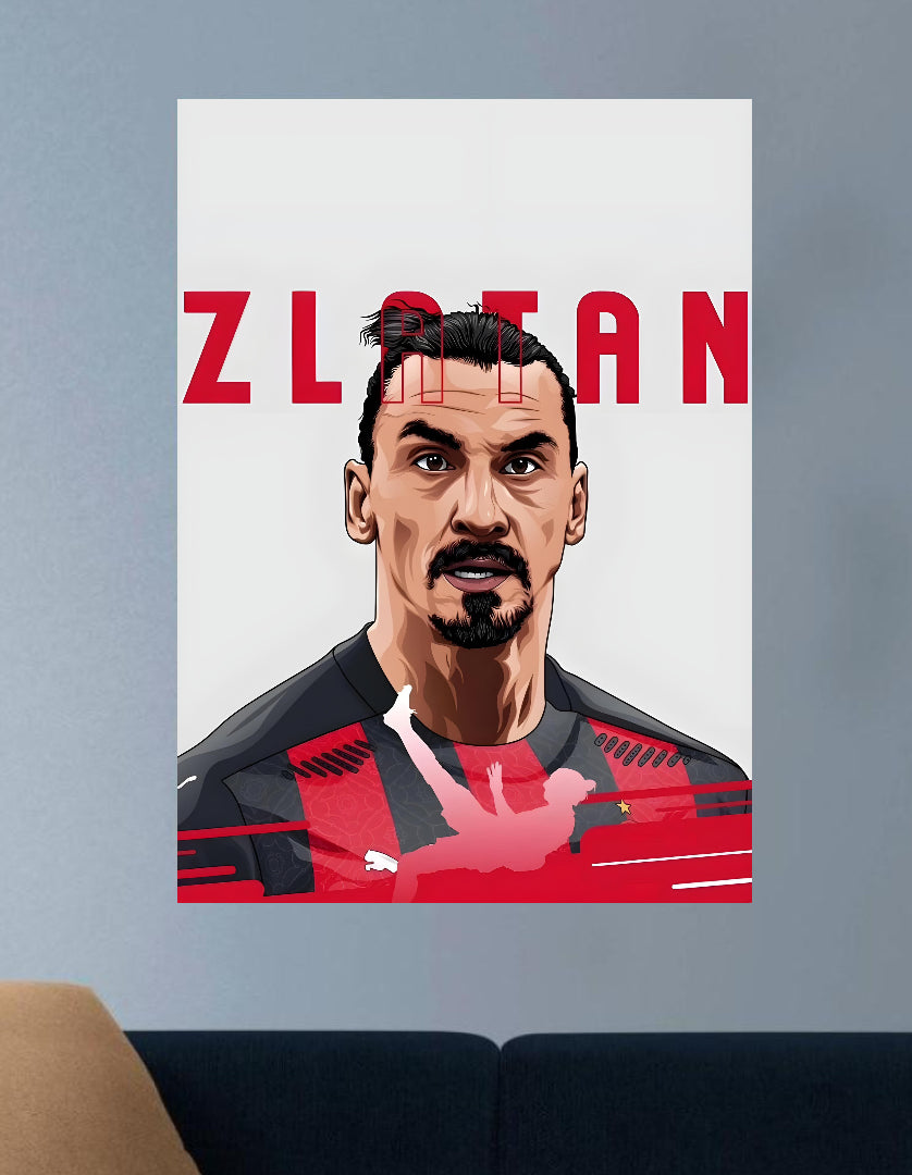 IBRAHIMOVIC | VISION SPORTS #016 | FOOTBALL POSTERS