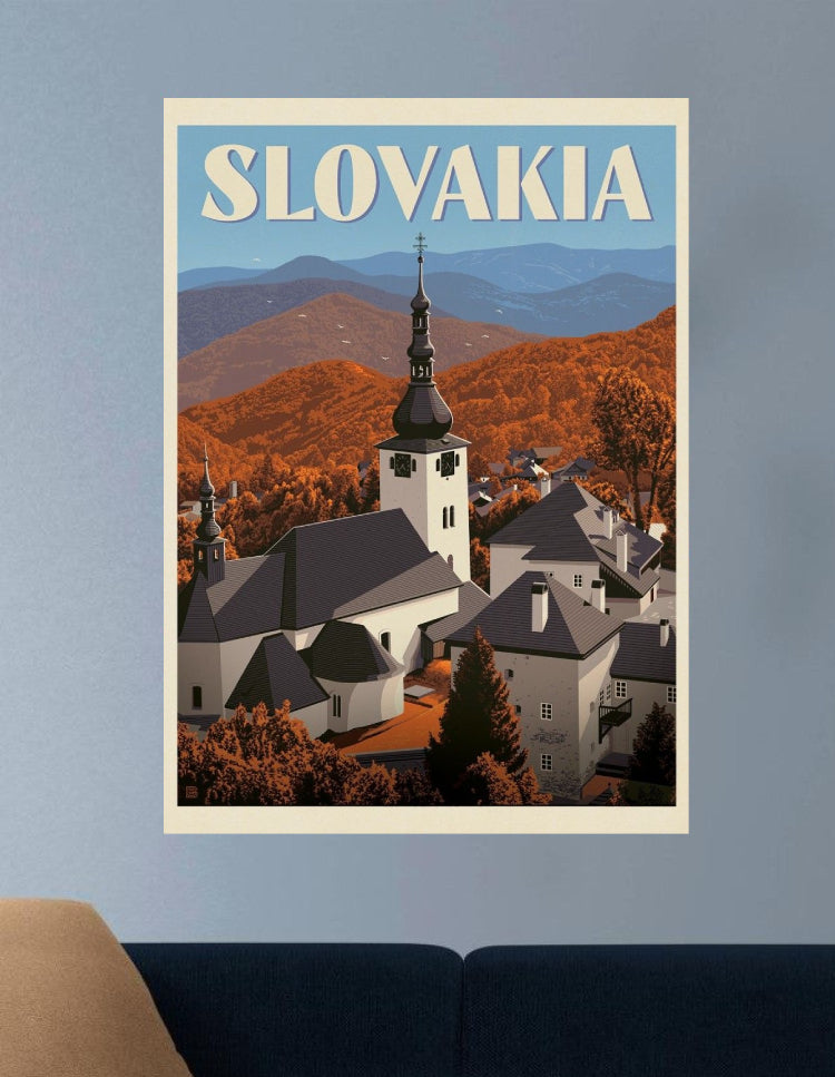 SLOVAKIA | VISION PLACES #015 | BUCKET-LIST SPOTS POSTERS