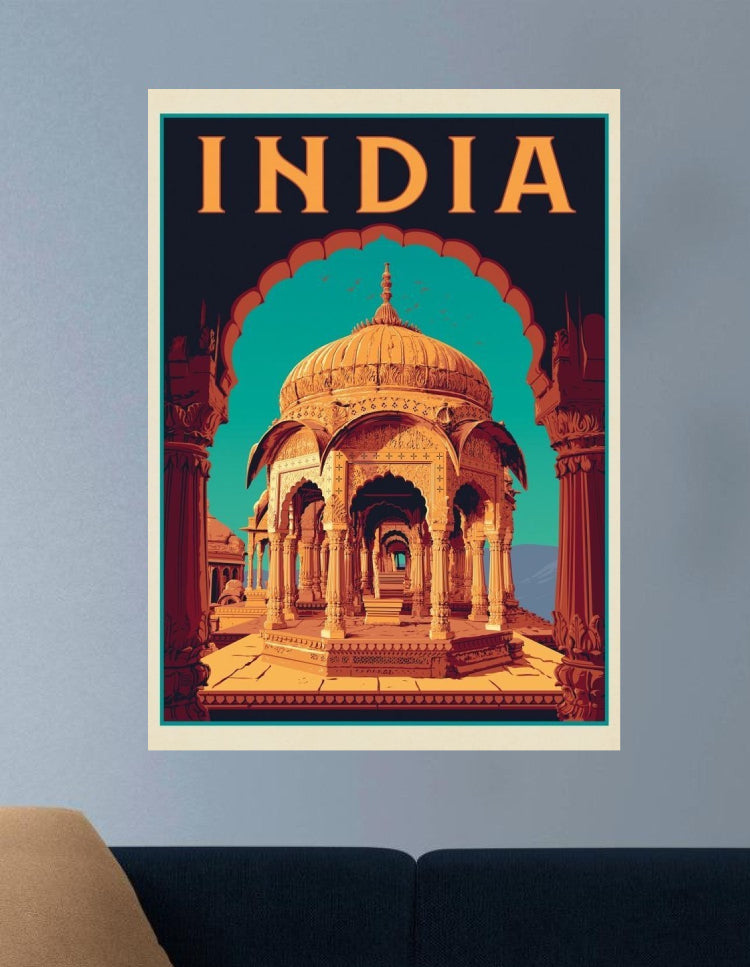 INDIA | VISION PLACES #014 | BUCKET-LIST SPOTS POSTERS