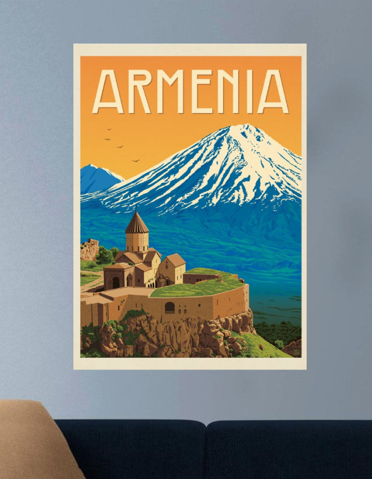 ARMENIA | VISION PLACES #012 | BUCKET-LIST SPOTS POSTERS