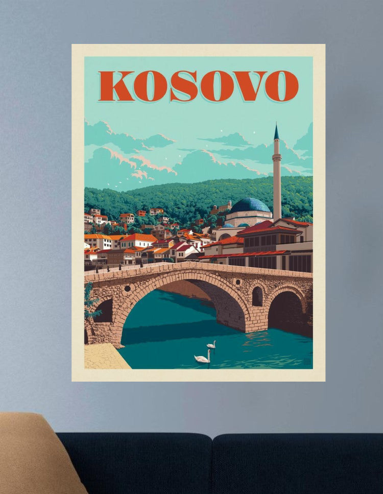 KOSOVO | VISION PLACES #011 | BUCKET-LIST SPOTS POSTERS