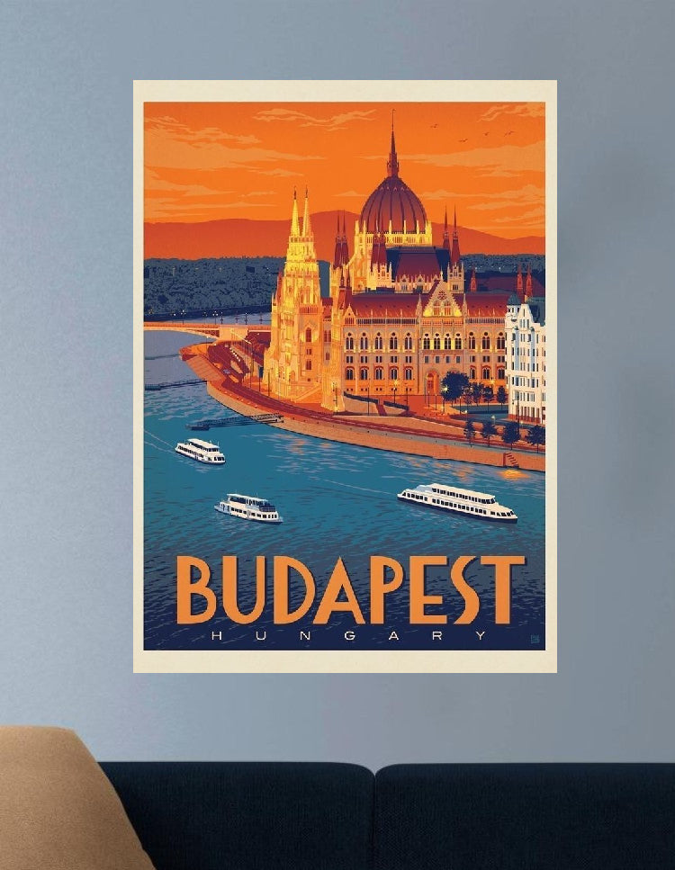 BUDAPEST HUNGARY | VISION DESTINATIONS #009 | BUCKET-LIST SPOTS POSTERS