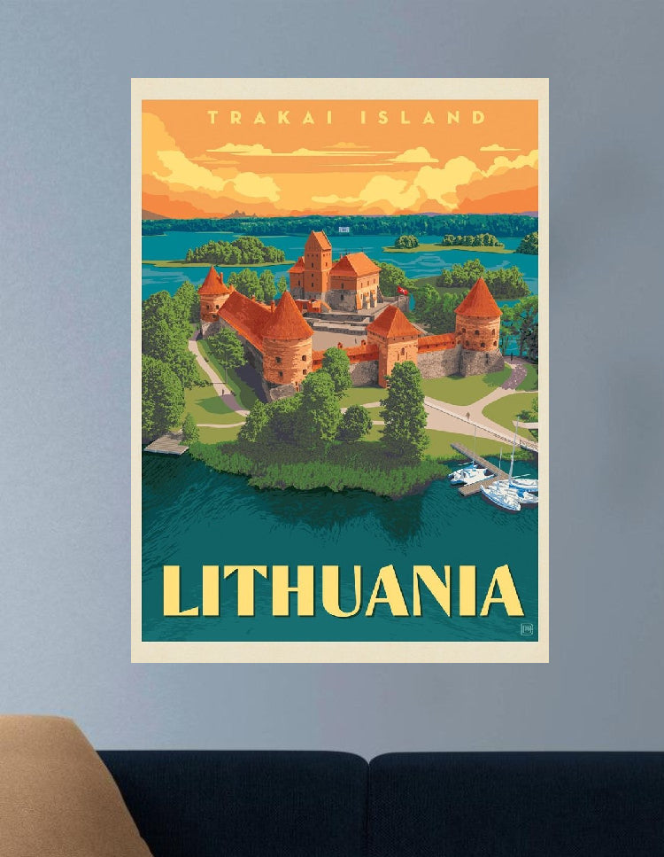 LITHUANIA | VISION PLACES #022 | BUCKET-LIST SPOTS POSTERS
