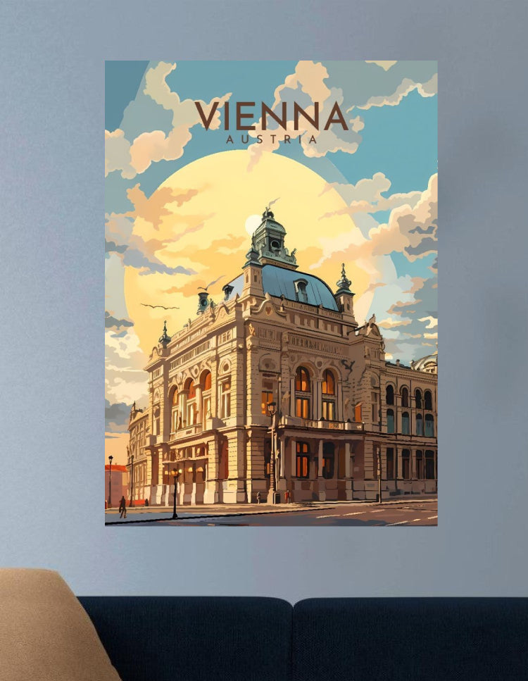 VIENNA | VISION PLACES #017 | BUCKET-LIST SPOTS POSTERS