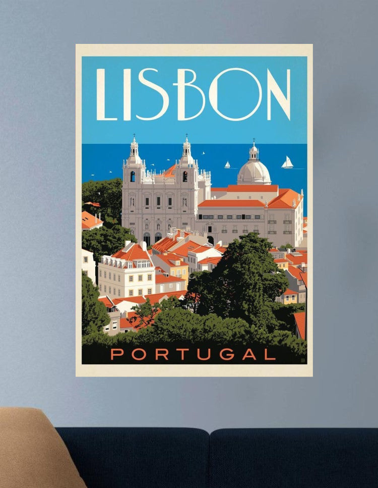 LISBON | VISION PLACES #021 | BUCKET-LIST SPOTS POSTERS