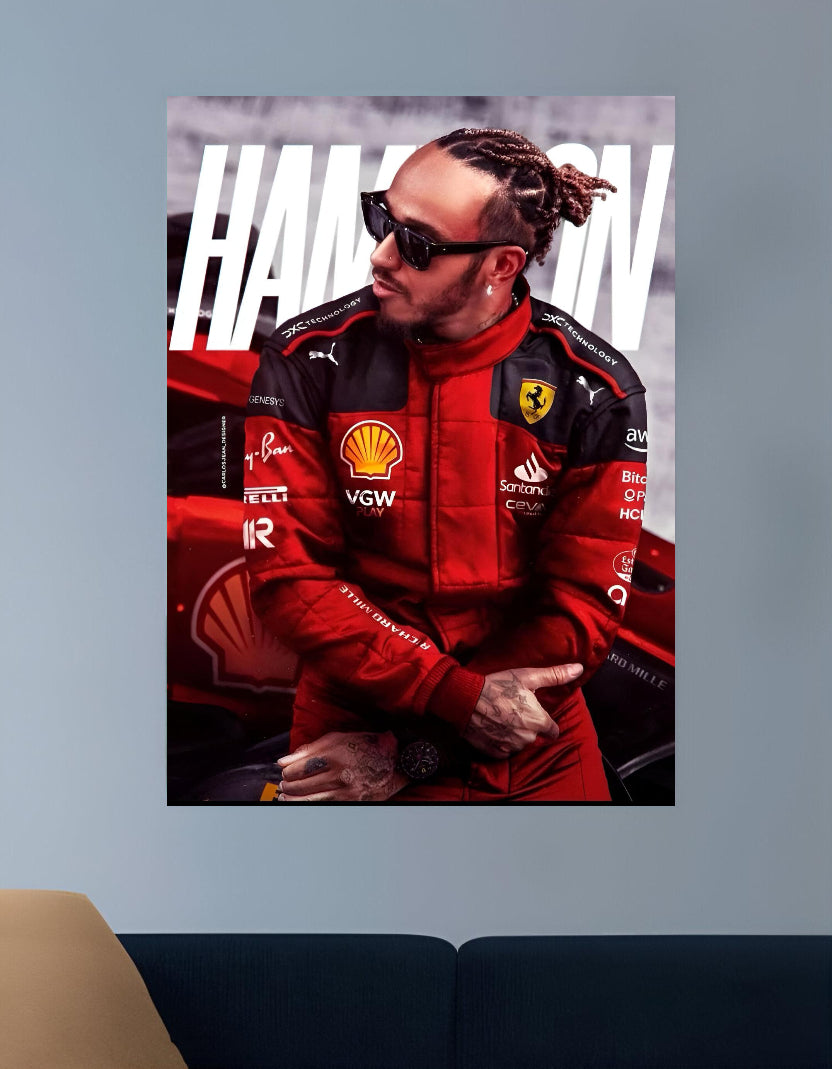 HAMILTON | VISION CARS #068 | CAR POSTERS