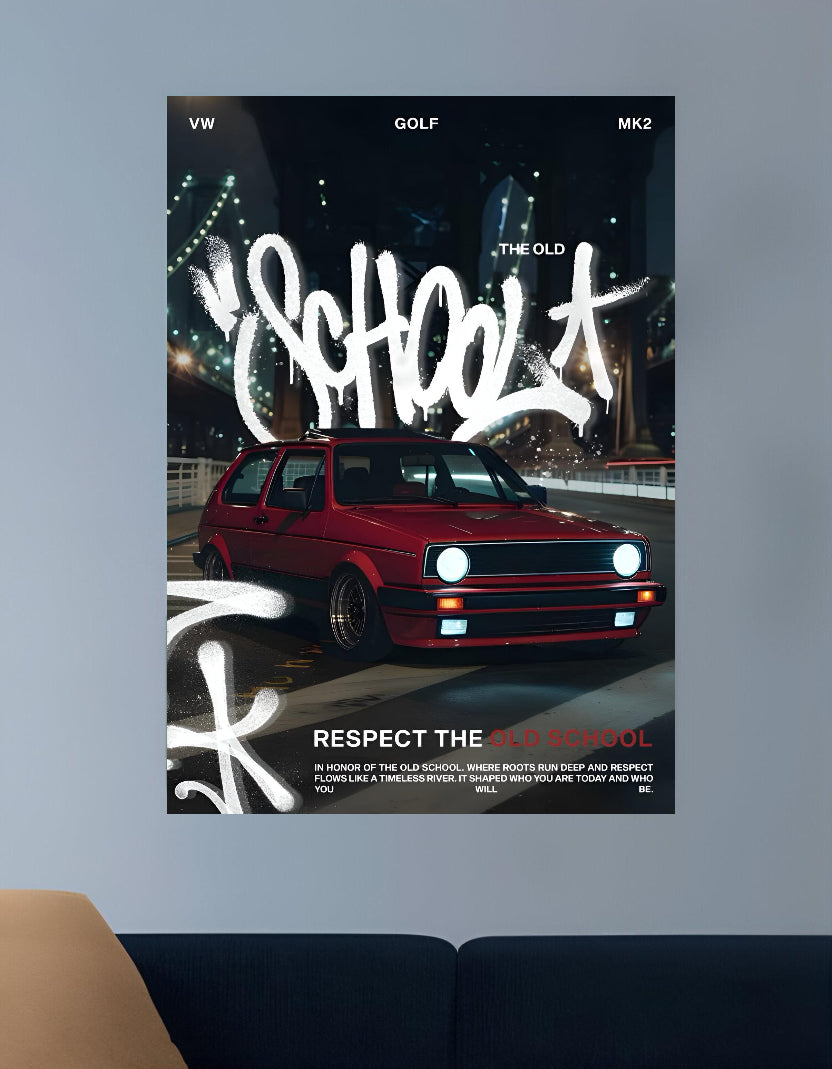 GOLF | VISION CARS #067 | CAR POSTERS