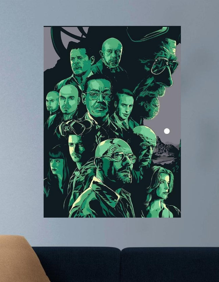 BREAKING BAD | VISION PICTURES #009 | MOVIE SERIES POSTERS