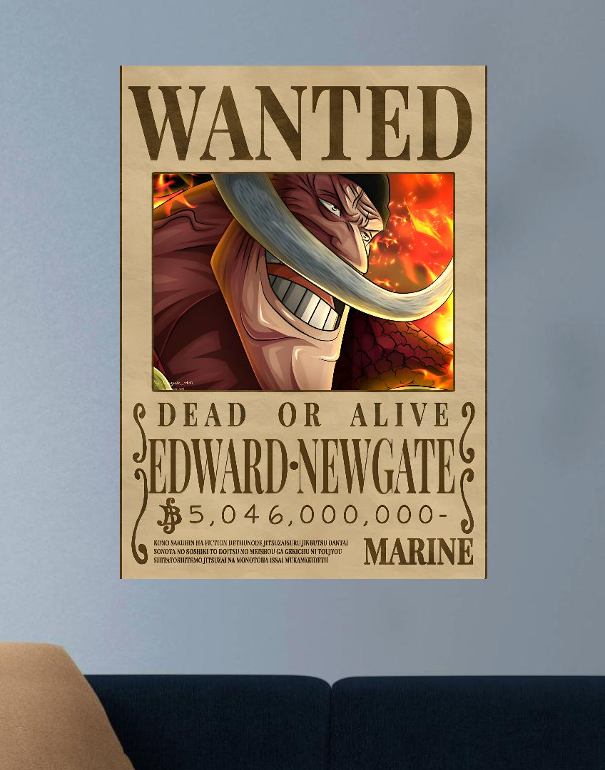 WHITE BEARD | VISION ANIME #034 | ANIME POSTERS