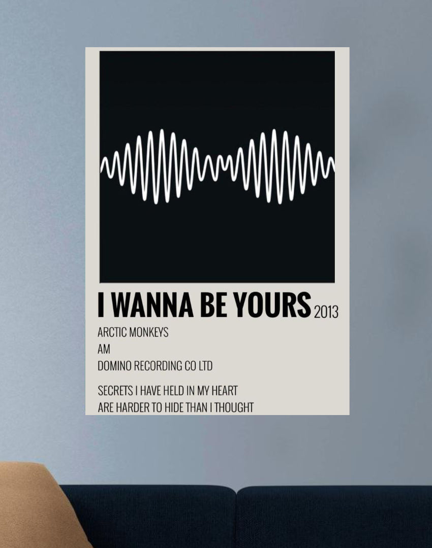 I WANNA BE YOURS | VISION SINGERS #63 | MUSIC POSTERS