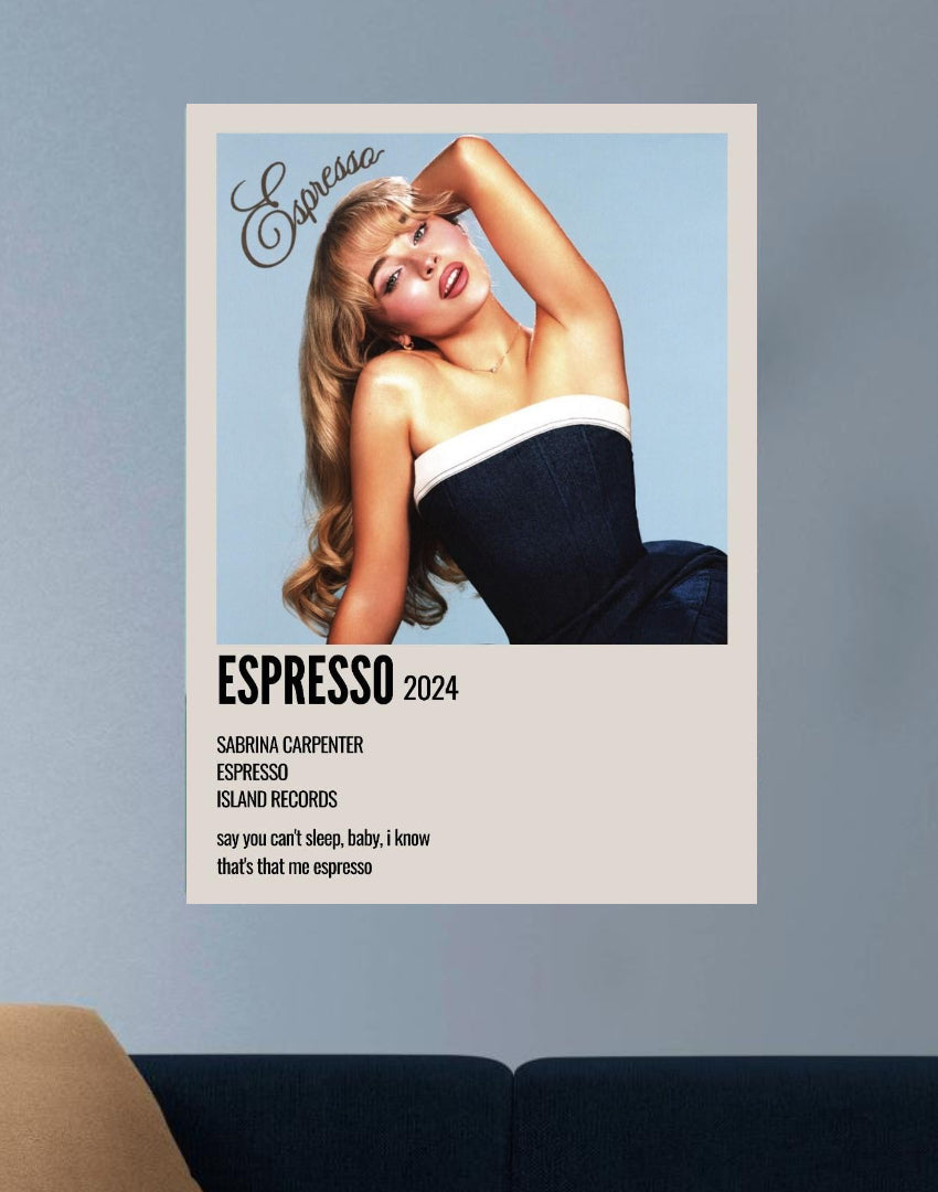 ESPRESSO | VISION SINGERS #62 | MUSIC POSTERS