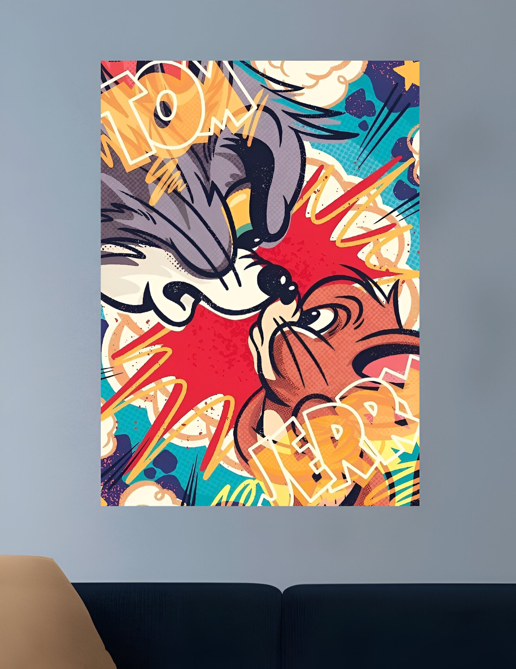 TOM AND JERRY | VISION PICTURES #076 | MOVIE SERIES POSTERS