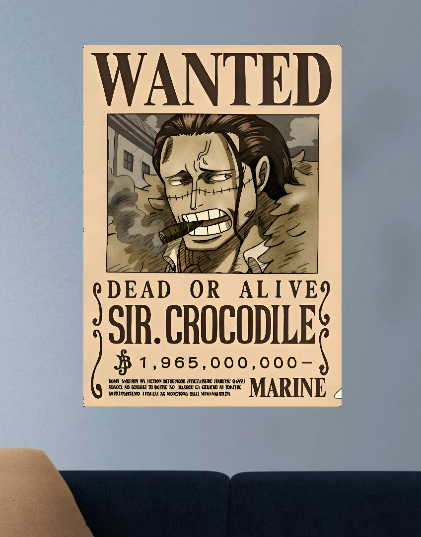 CROCODILE | VISION ANIME #037 | ANIME POSTERS