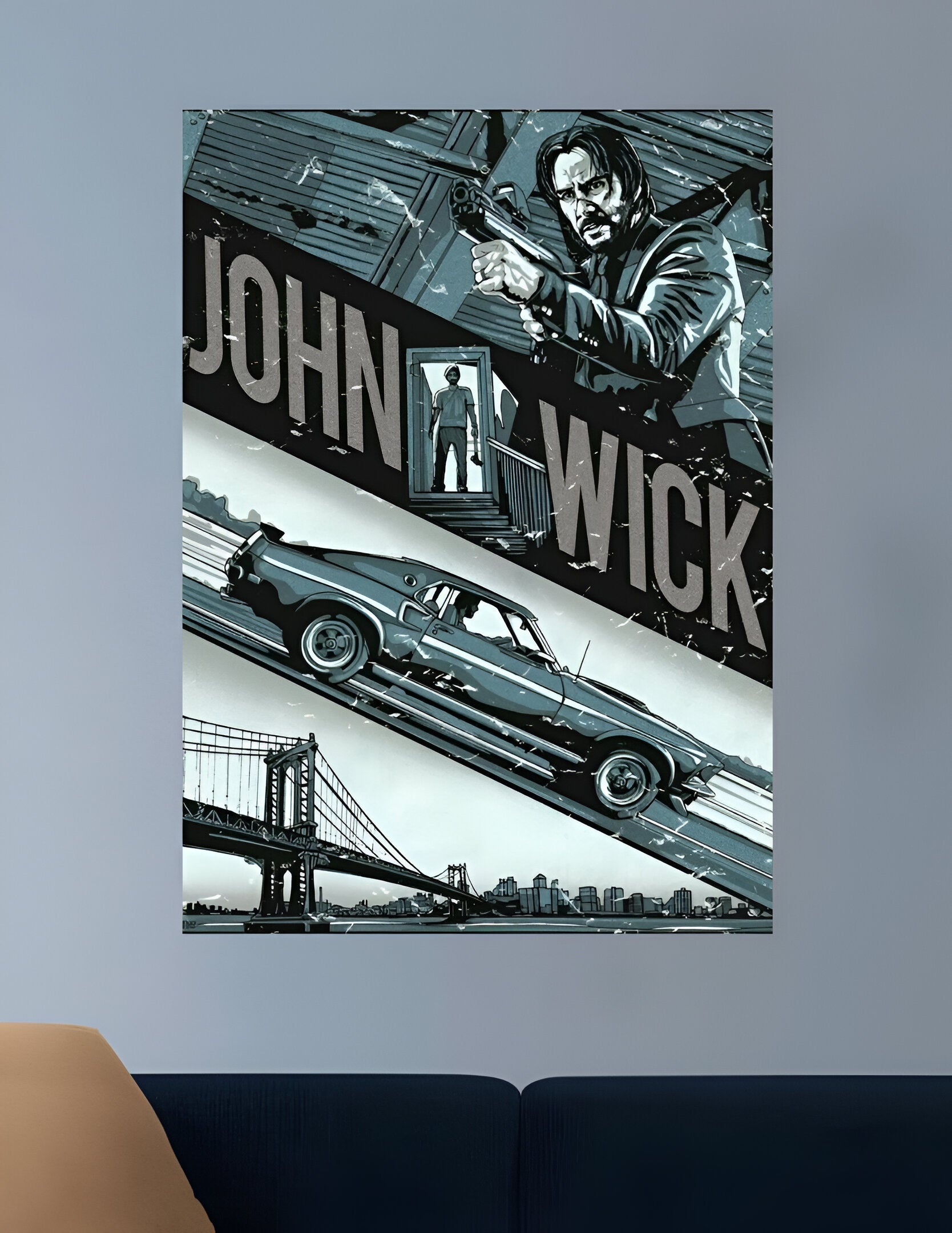 JHON WICK | VISION PICTURES #078 | MOVIE SERIES POSTERS