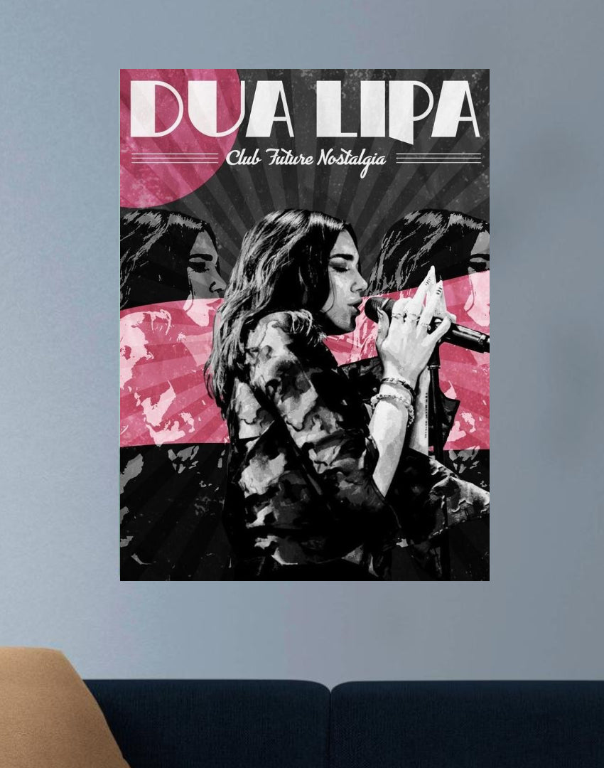 DUA LIPA | VISION SINGERS #57 | MUSIC POSTERS – HIIQIFY